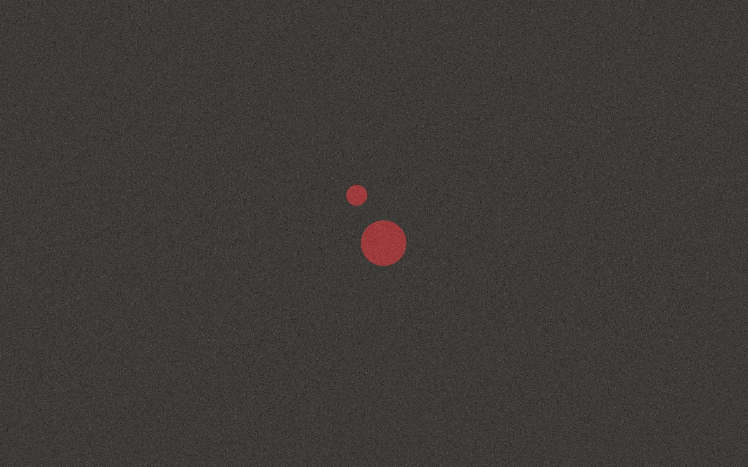 2560x1600 Pink Dots on Gray Background desktop PC and Mac wallpaper