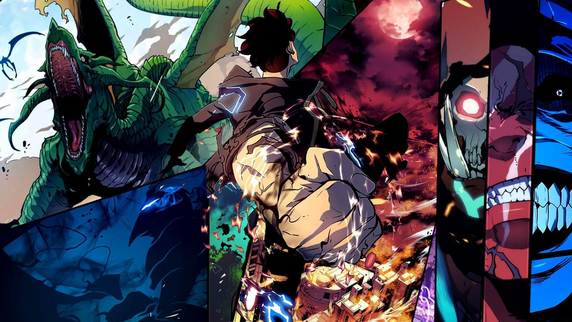 1920x1080 Anime Solo Leveling Sung Jin Woo P #wallpaper #hdwallpaper #desktop. Anime, Cool Anime Wallpaper, Anime Wallpaper