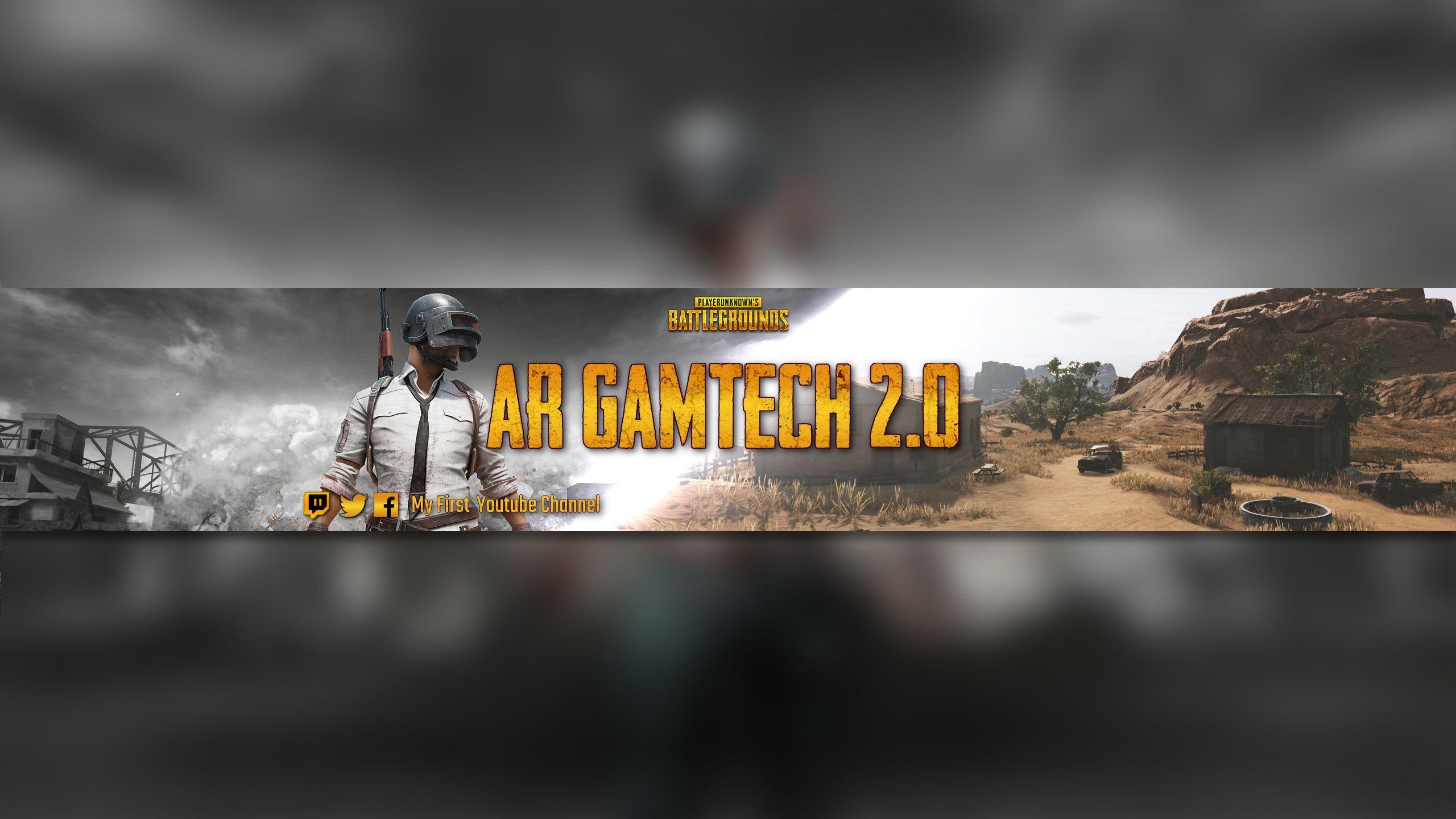 2560x1440 Create A Youtube Banner Game Of Pubg Cool