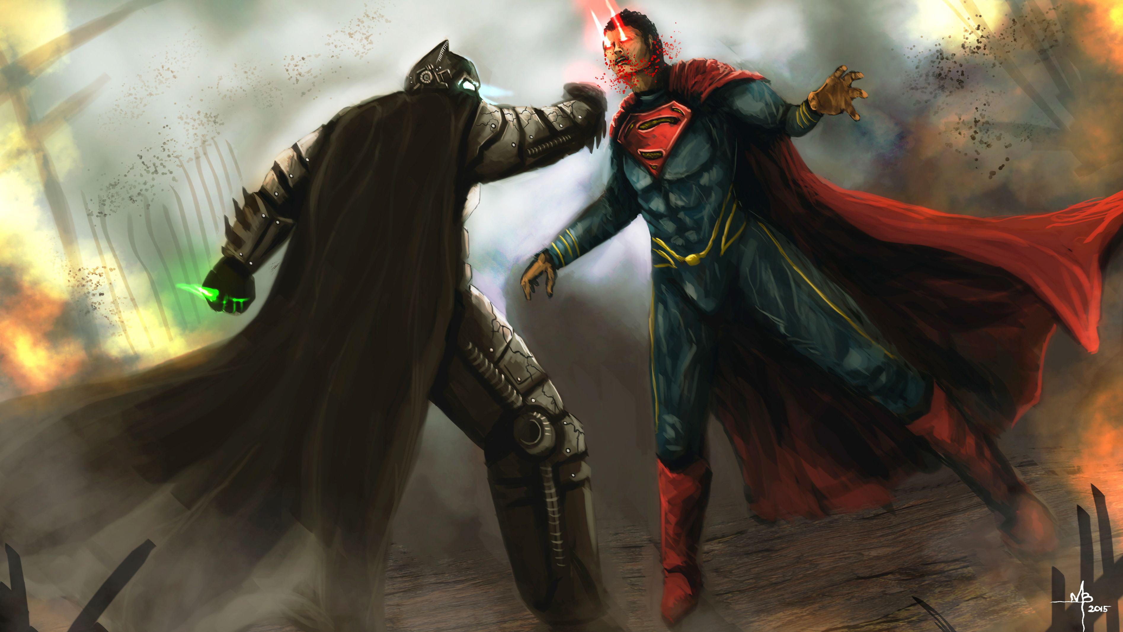 3790x2132 Batman VS Superman Artworks, HD Superheroes, 4k Wallpaper, Image, Background, Photo and Picture