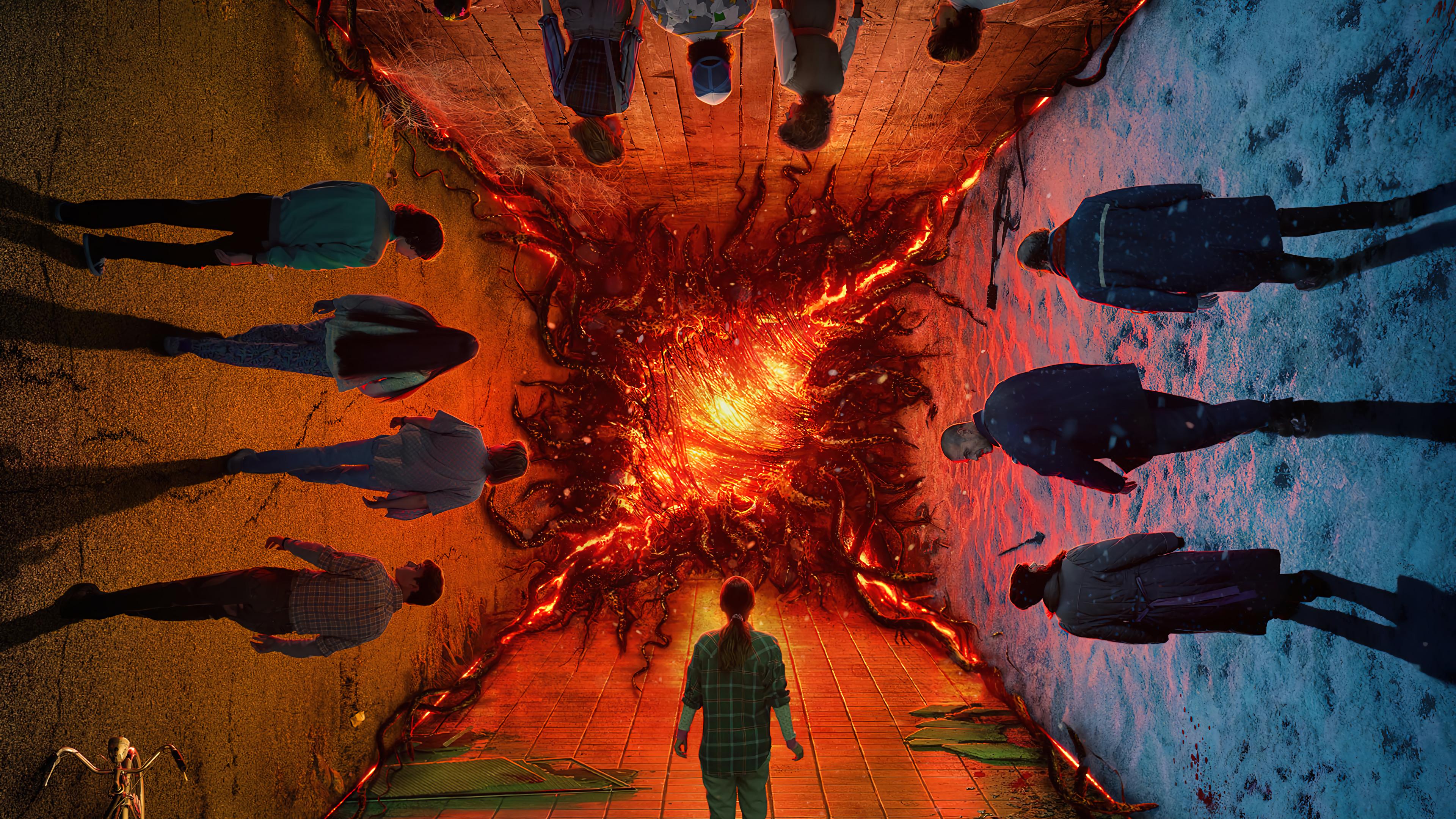 3840x2160 Stranger Things Poster Season 4 Wallpaper 4k Ultra HD