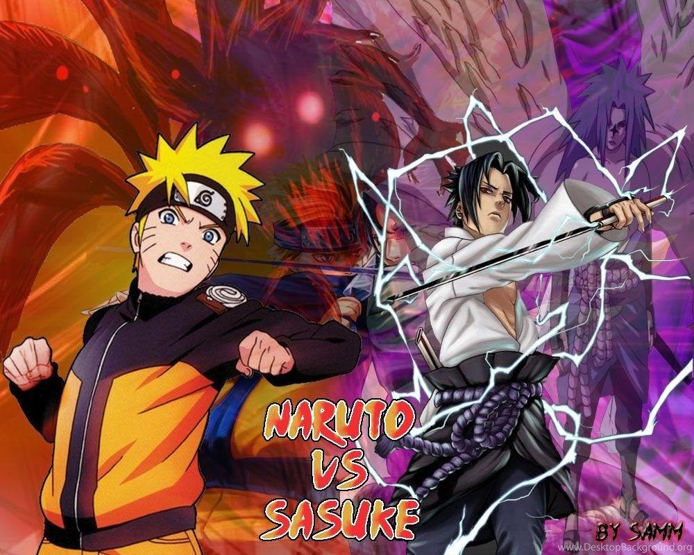 1000x800 Naruto Vs Sasuke Naruto Shippuden Cartoon HD Background For HTC