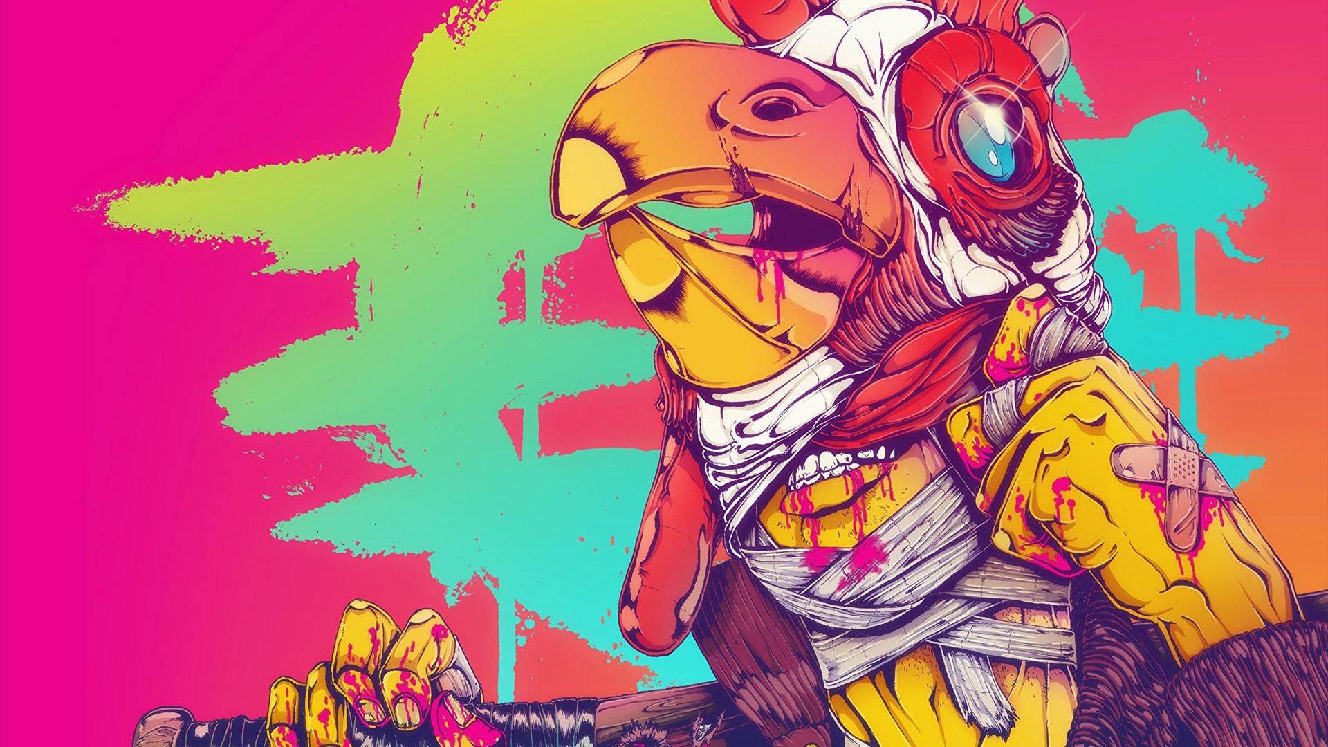 1920x1080 Free Hotline Miami Wallpaper in 1920x1080