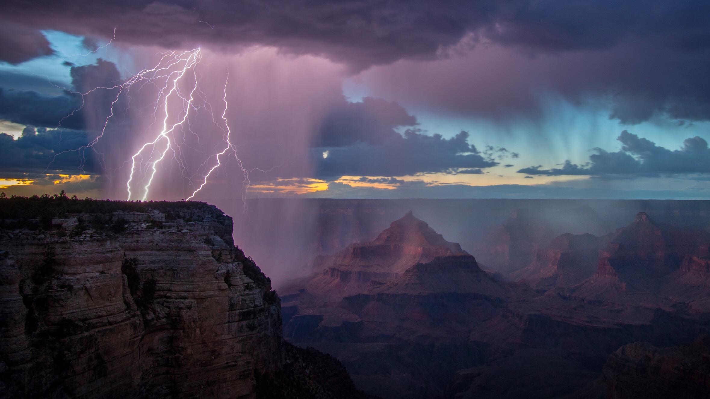 2359x1327 Thunderstorm HD Wallpaper and Background