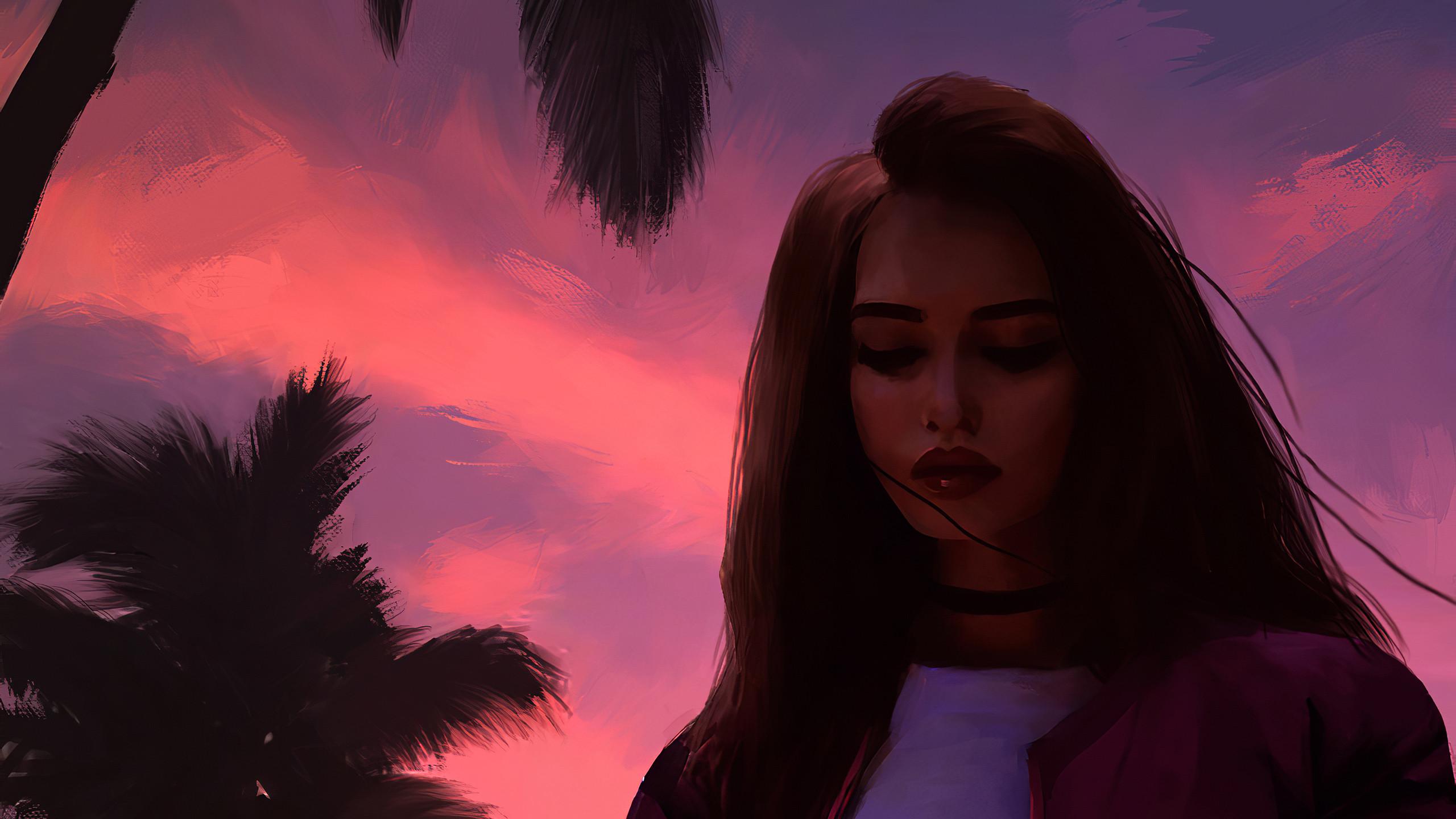 2560x1440 Those Miami Sunsets, HD Artist, 4k Wallpaper, Image, Background, Photo and Picture