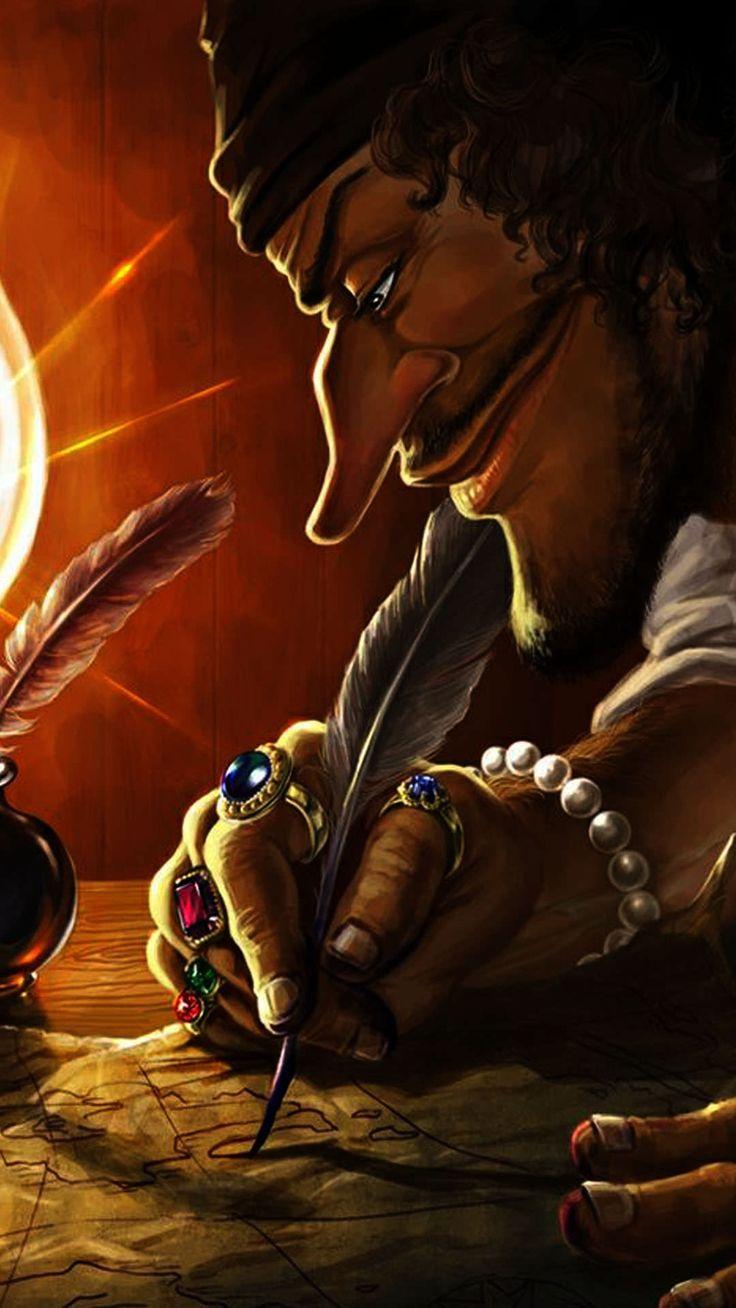 736x1308 Blackbeard wallpaper 6. Chapéu de palha, One piece, Bigode