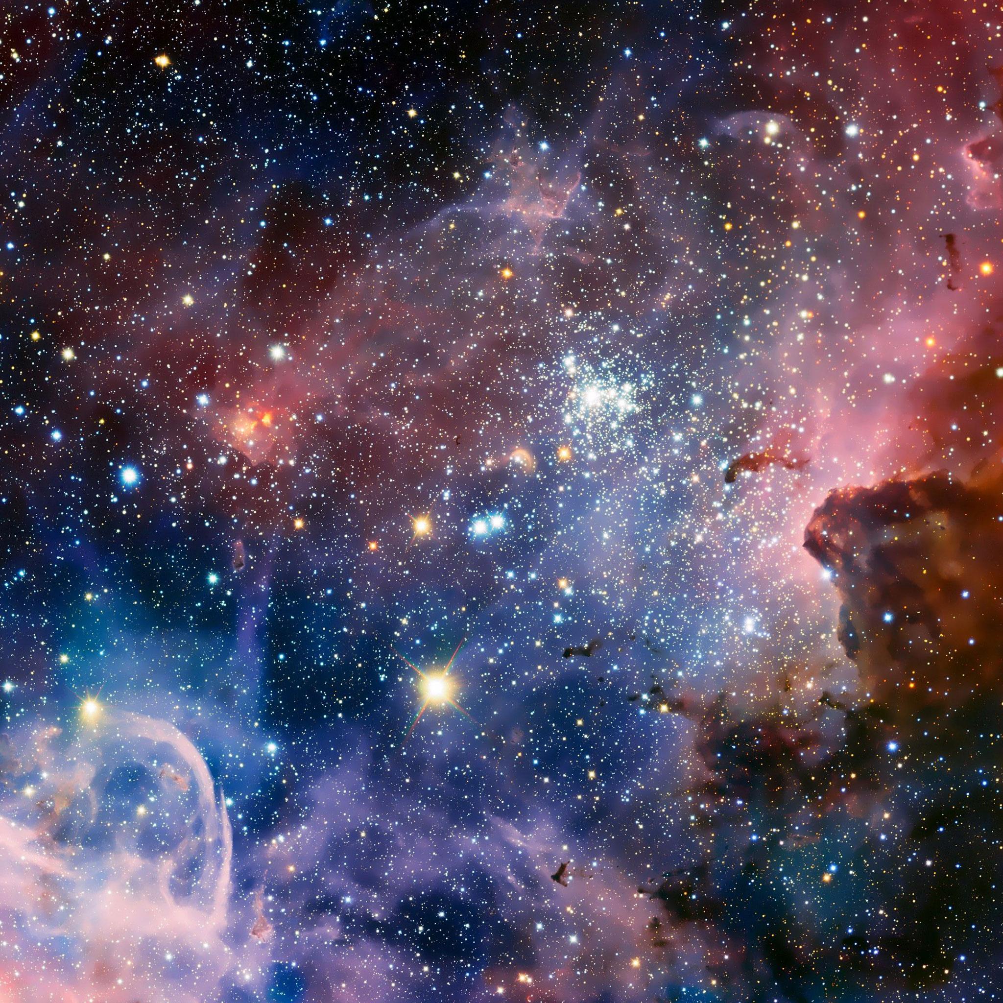 2048x2048 4K Space Wallpaper for Desktop, iPad & iPhone