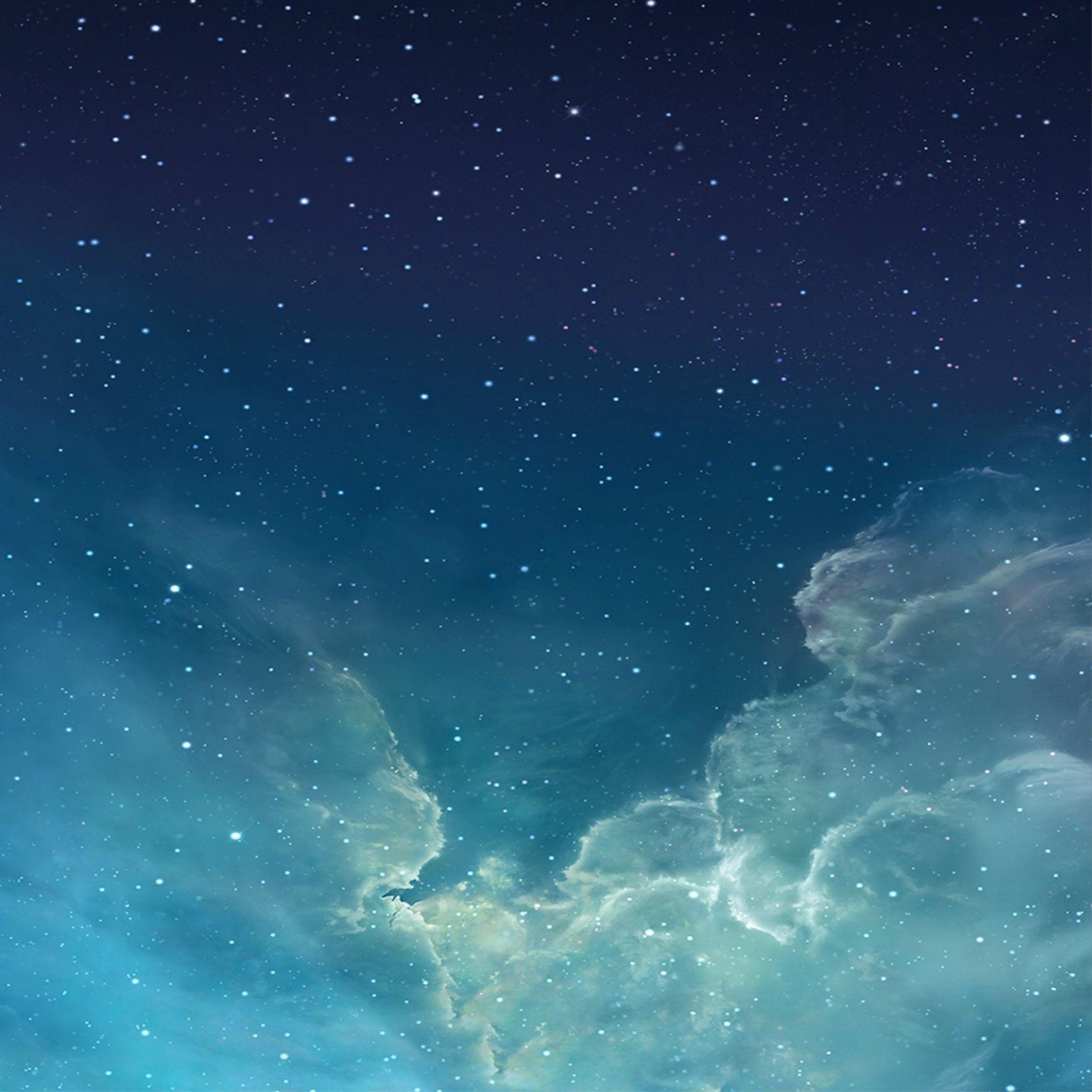 2048x2048 Download Wallpaper 2048x2048 Sky, Stars, Clouds, Abstract New iPad Air, iPad mini Retina HD Background. Clouds, Wallpaper, Background