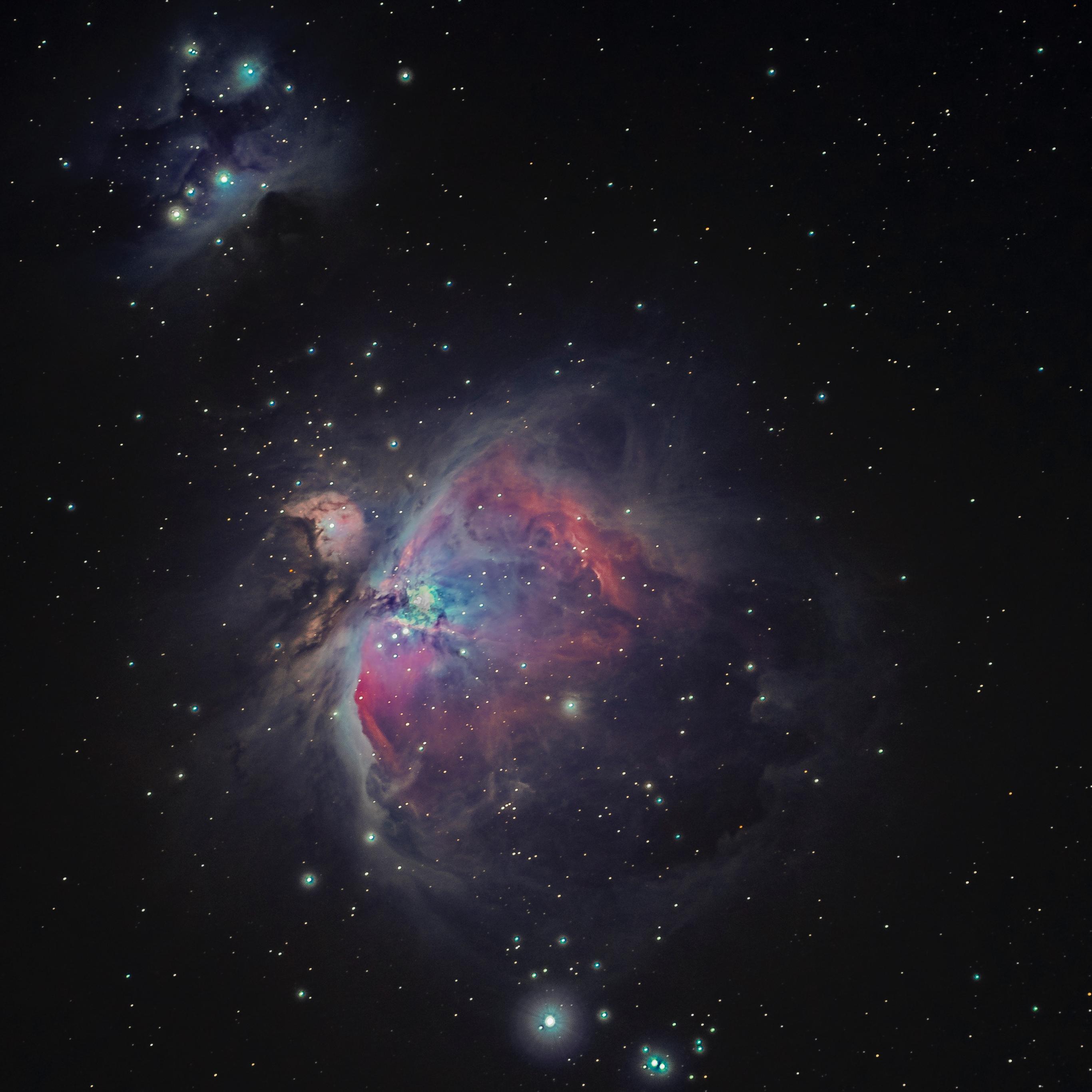 2732x2732 Wallpaper Weekends: Stargazing Orion Nebula for Mac, iPad, iPhone, and Apple Watch