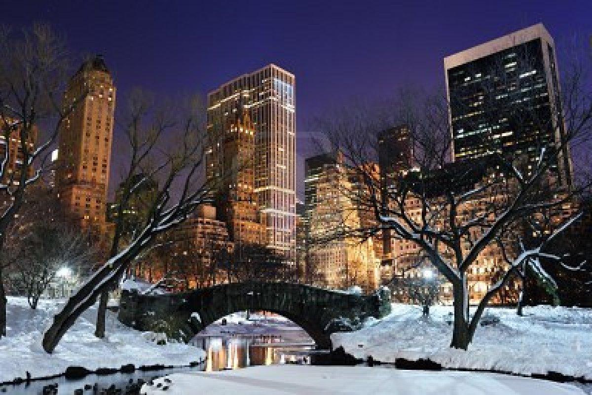 1200x801 Central Park Winter Wallpaper