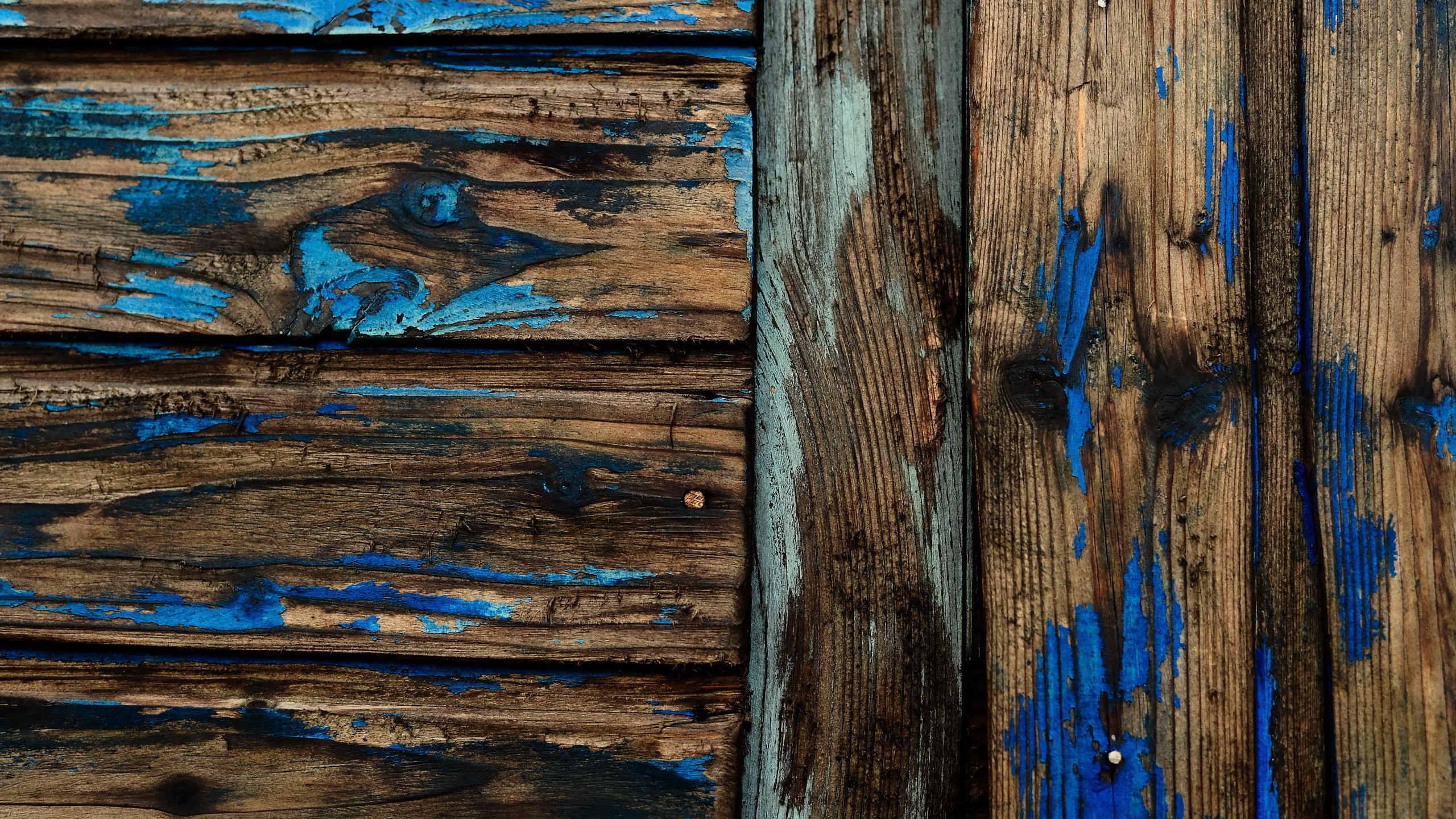 2560x1440 Worn Wood Texture desktop PC and Mac wallpaper