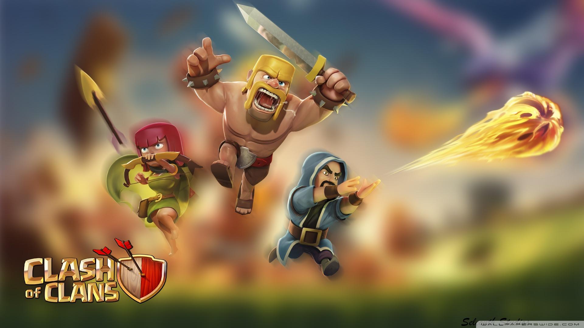 1920x1080 Clash of Clans Ultra HD Desktop Background Wallpaper for 4K UHD TV : Tablet