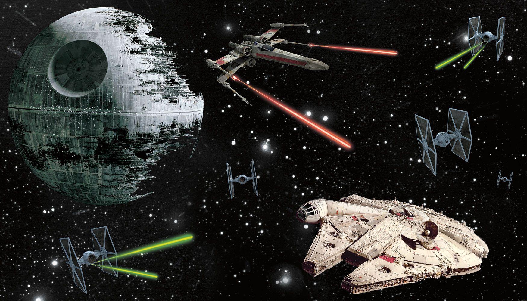 1750x1000 Star Wars Vehicles Wallpaper Mural