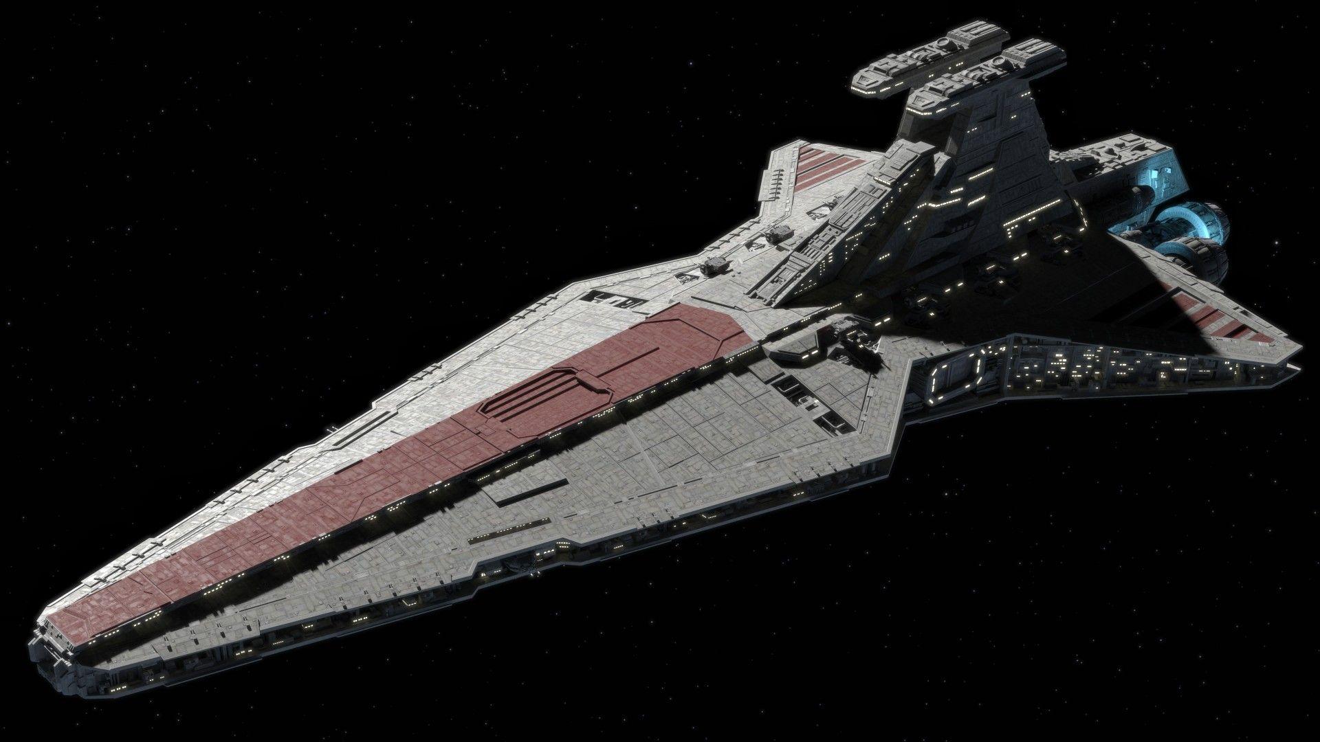 1920x1080 Republic Venator Class Star Destroyer Star Wars Vehicles