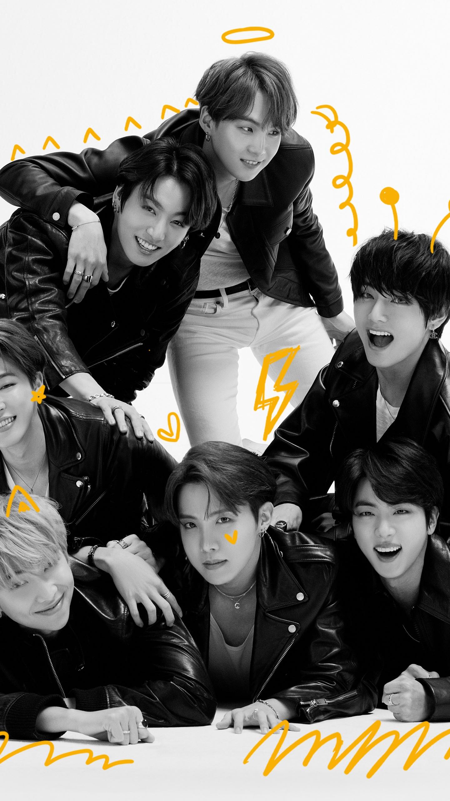 1440x2560 BTS Wallpaper 4K, Map of the Soul: Music