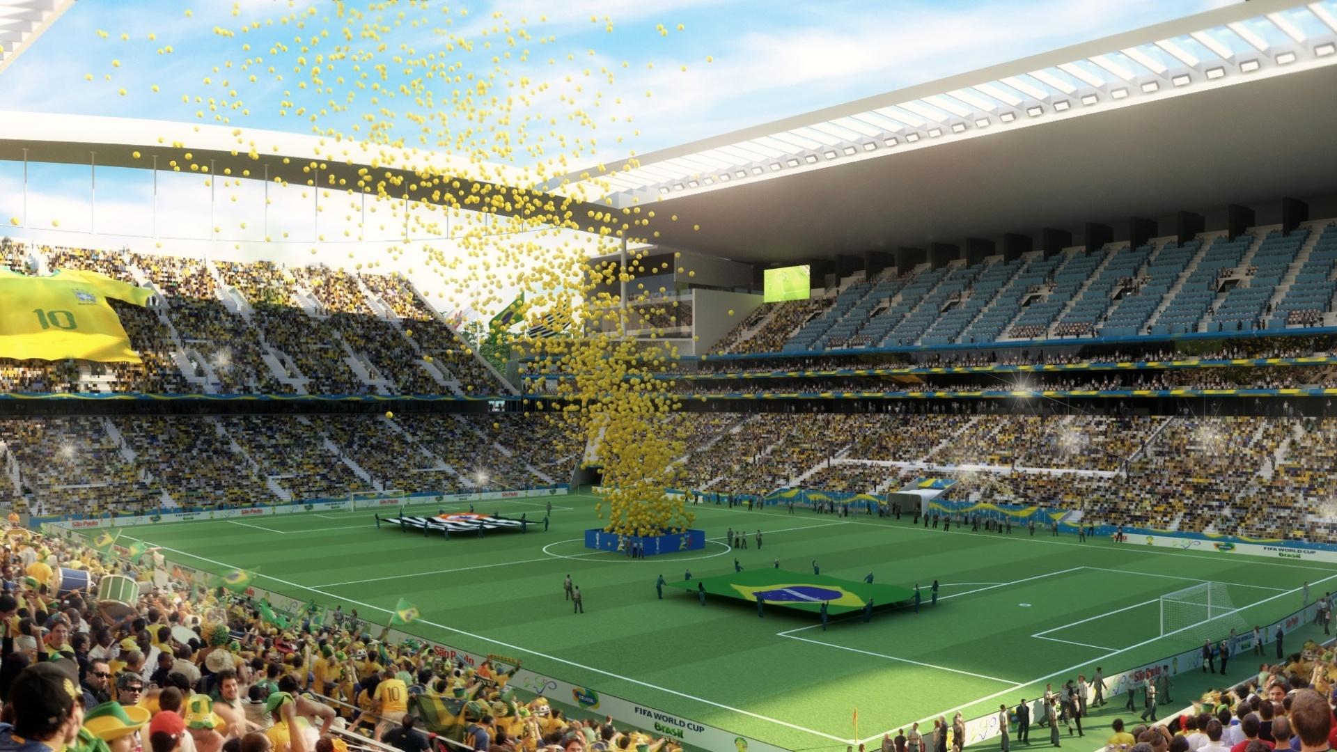 1920x1080 Arena Corinthians World Cup Wallpaper Definition, High Resolution HD Wallpaper : High Definition, High Resolution HD Wallpaper