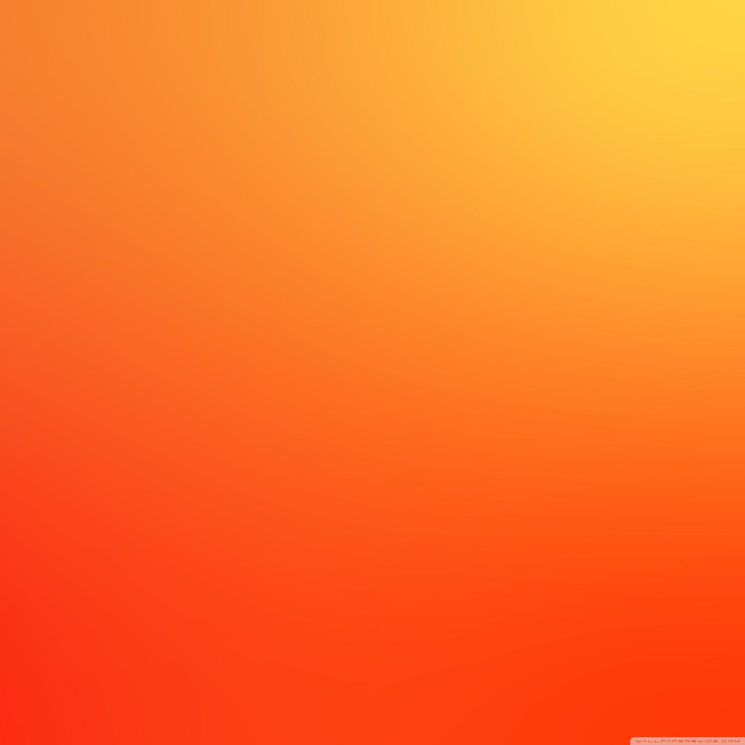 2560x2560 Orange Yellow Gradient Background Ultra HD Desktop Background Wallpaper for & Triple : Tablet