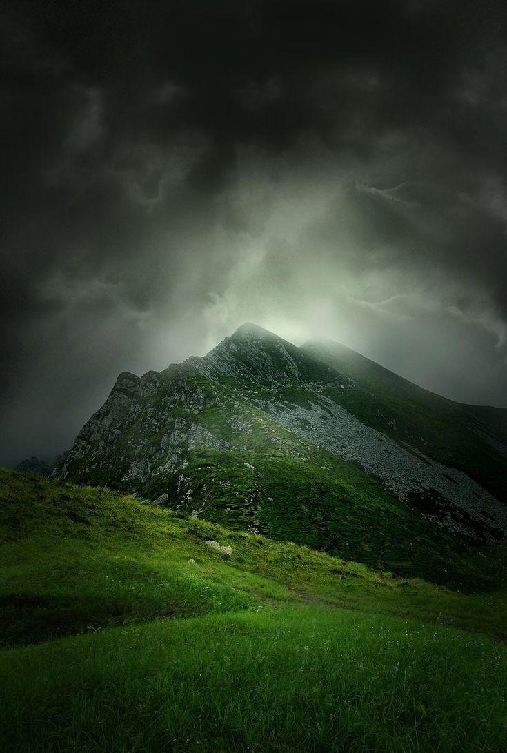 735x1092 Rainy Hill STOCK. Nature wallpaper, Landscape, Water picture
