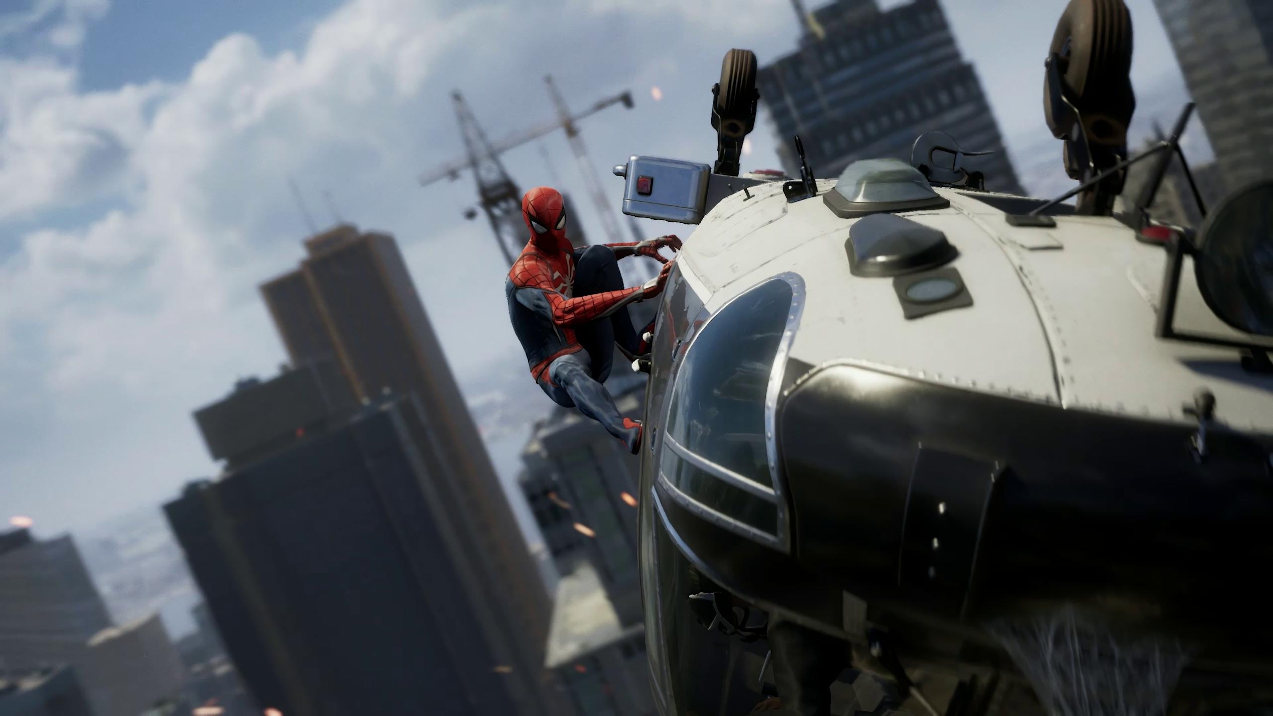 2560x1440 Spider Man (PlayStation 4) [Video Game]
