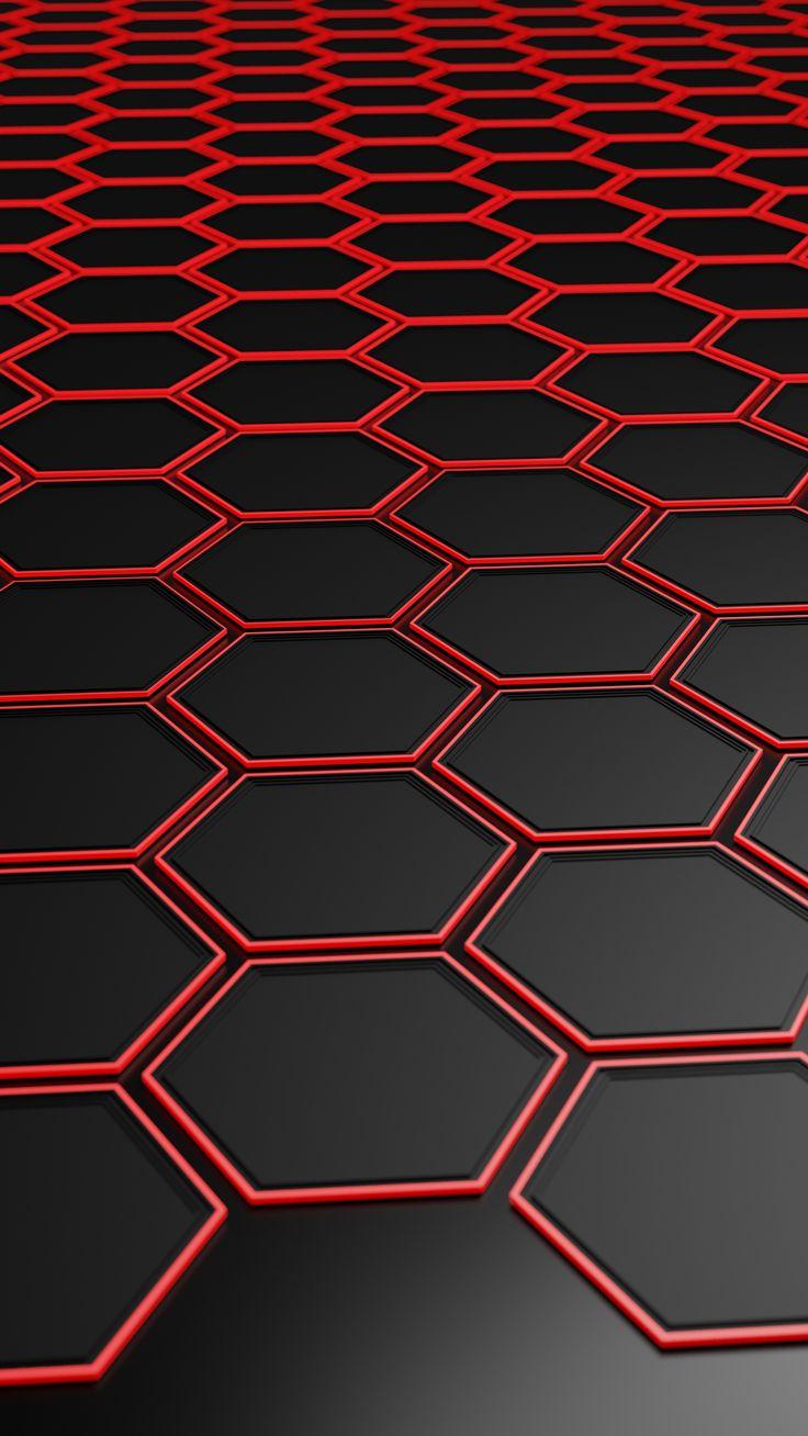 736x1308 Red Hex. Abstract art wallpaper, Graphic wallpaper, Wallpaper gallery