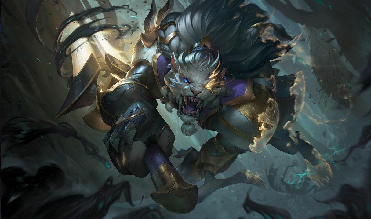 1215x717 LoL Account With Sentinel Rengar Skin