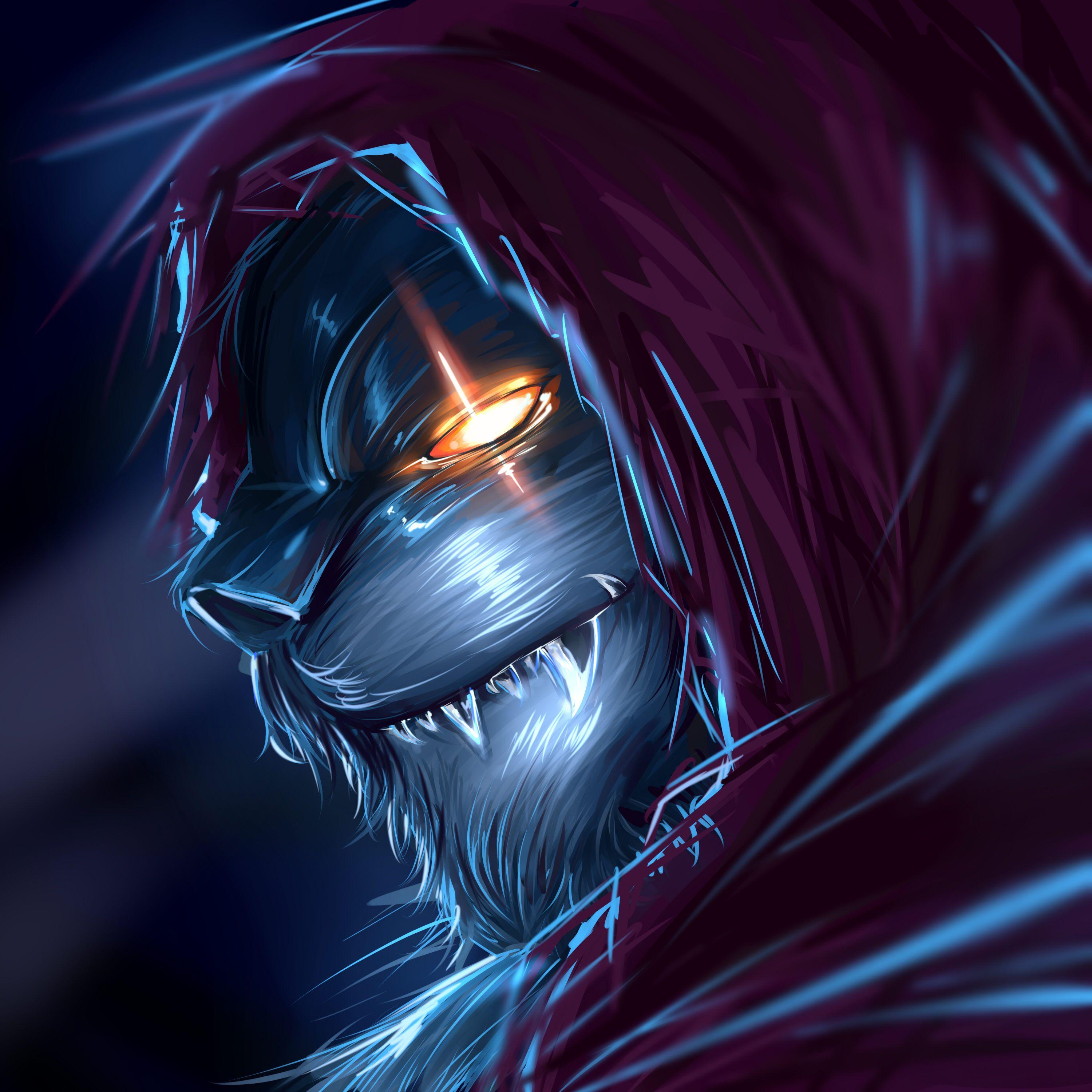 3000x3000 Rengar by electronduck^.^. Dark fantasy art, League of legends, Dark fantasy