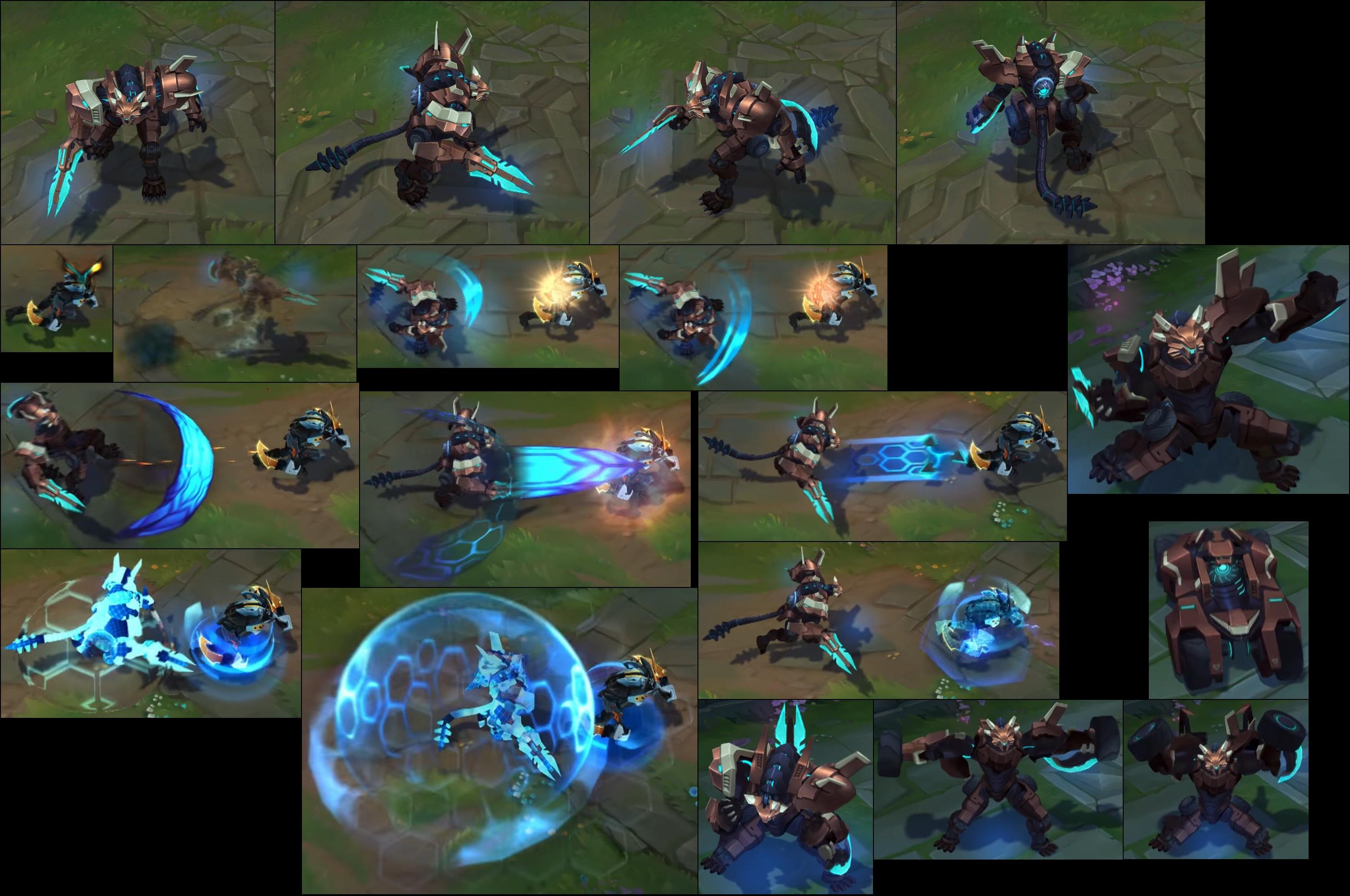 3000x1992 League of Legends: Rengar Skins' Review