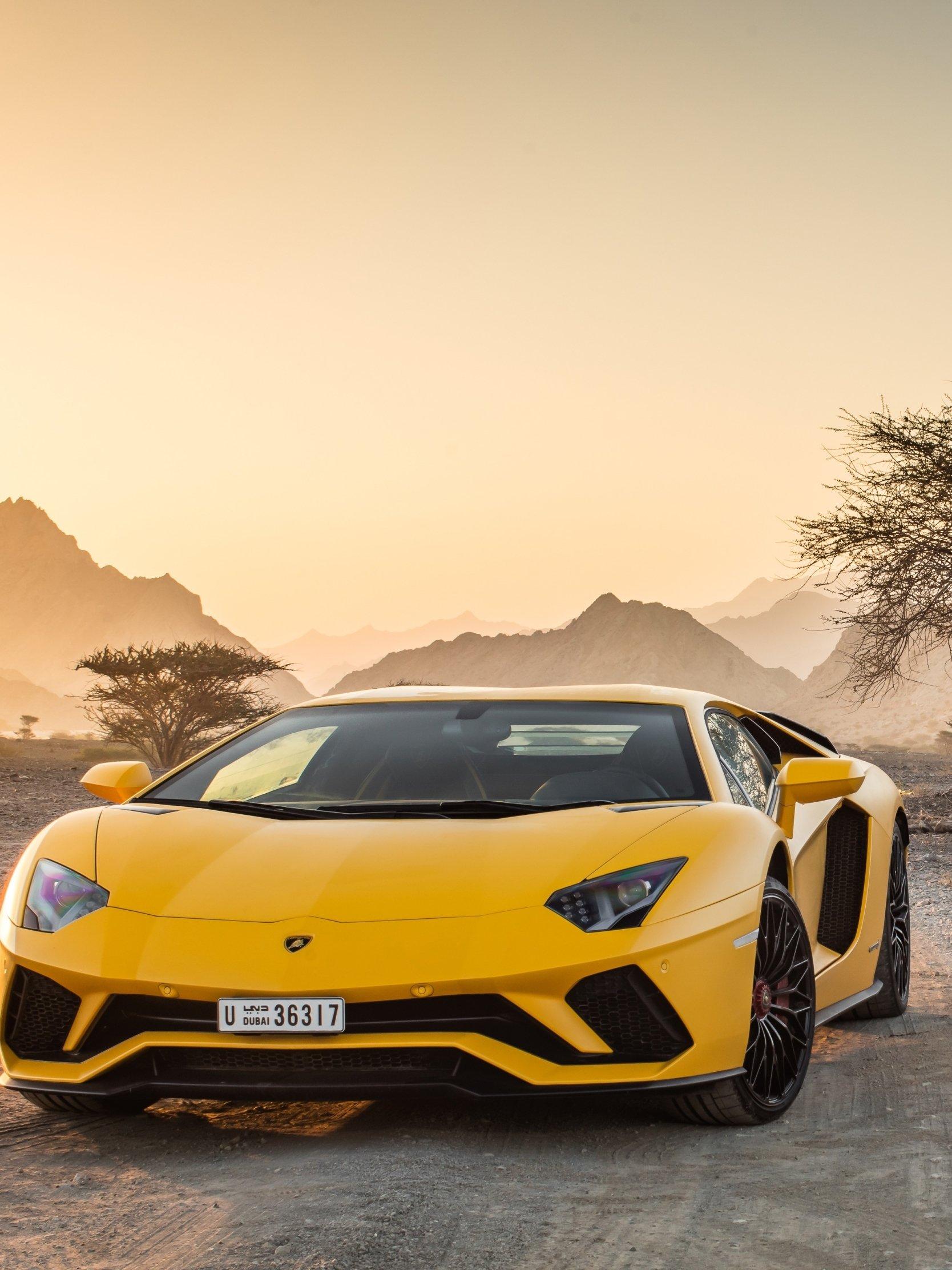 1668x2224 Lamborghini Aventador S Phone Wallpaper