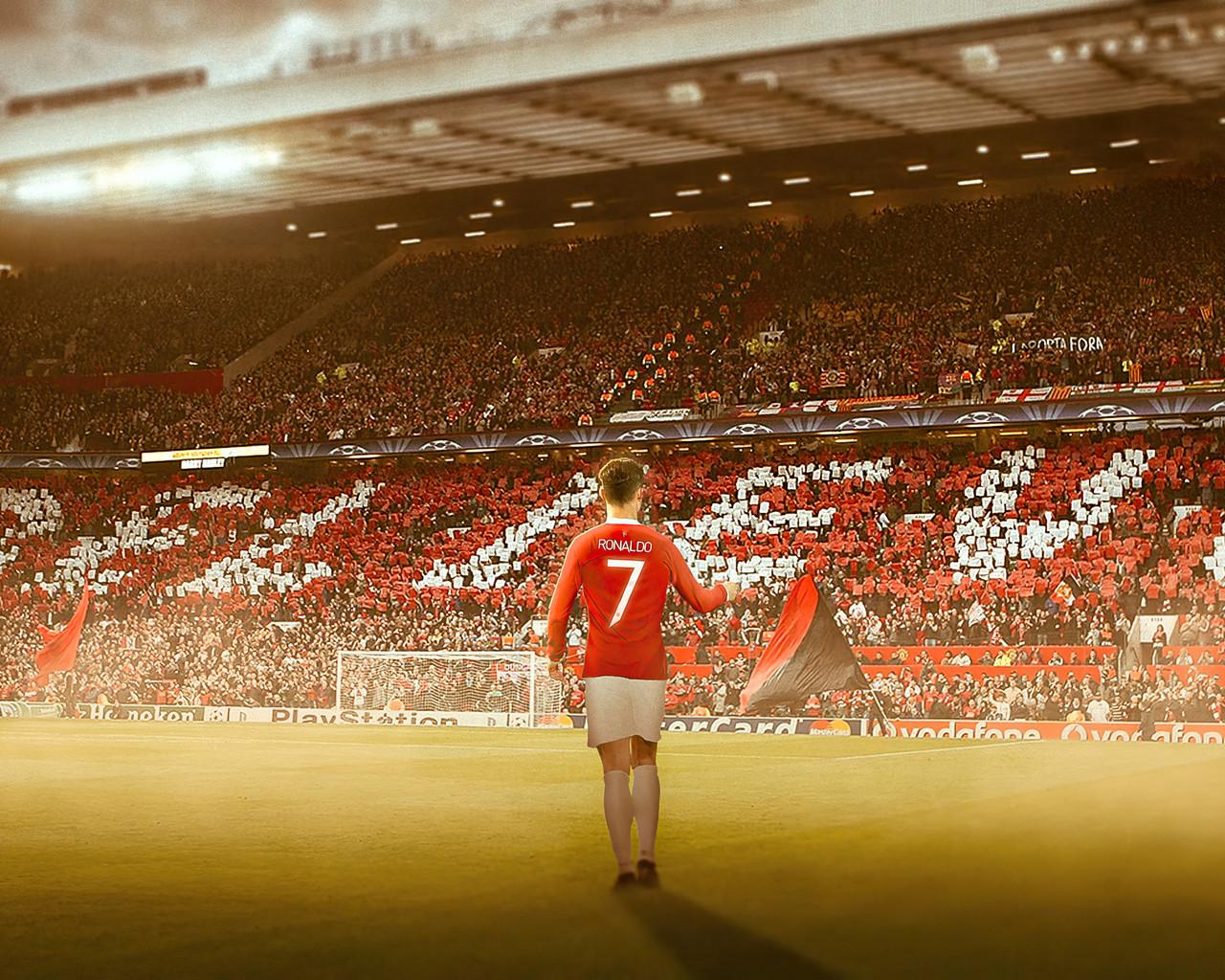 1280x1024 Cristiano Ronaldo Manchester United 4k 1280x1024 Resolution HD 4k Wallpaper, Image, Background, Photo and Picture