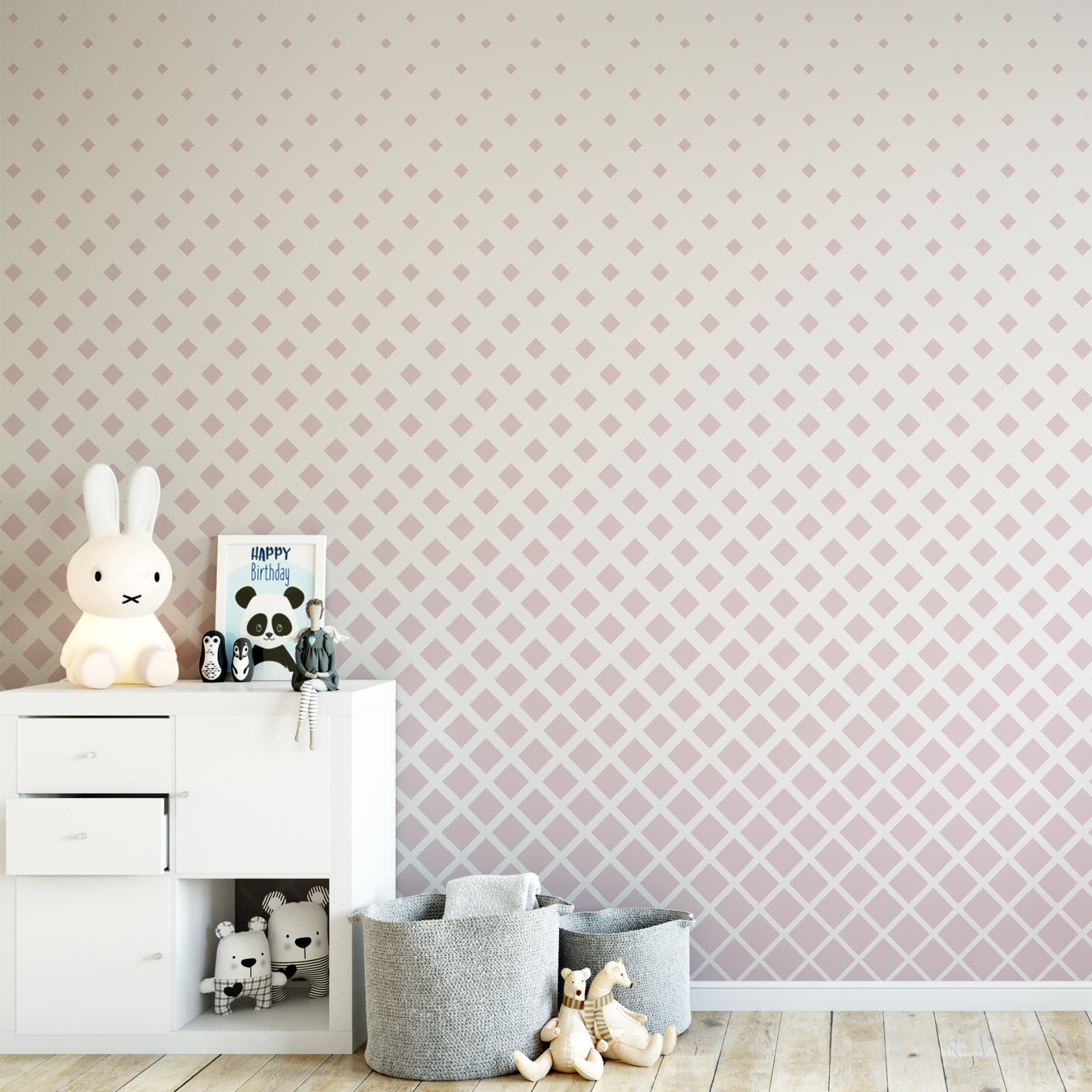 2000x2000 Pastel Pink Diagonal Small Pattern Wallpaper