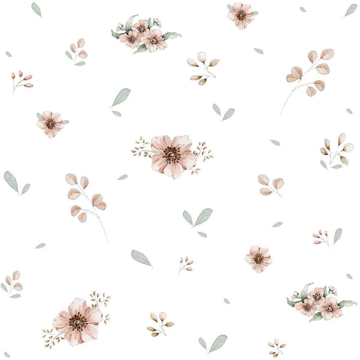 1200x1200 Flowers Minimini Wallpaper / Return To Innocence.com Wallstickers And Wallpaper Online Store