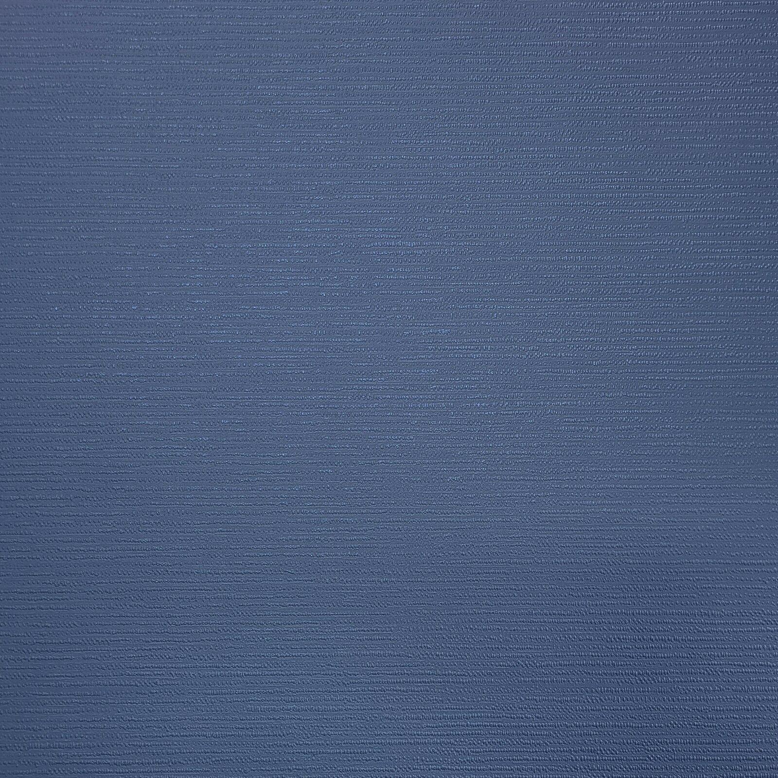 1600x1600 WMBA22003801 Navy blue plain faux fabric textured Wallpaper