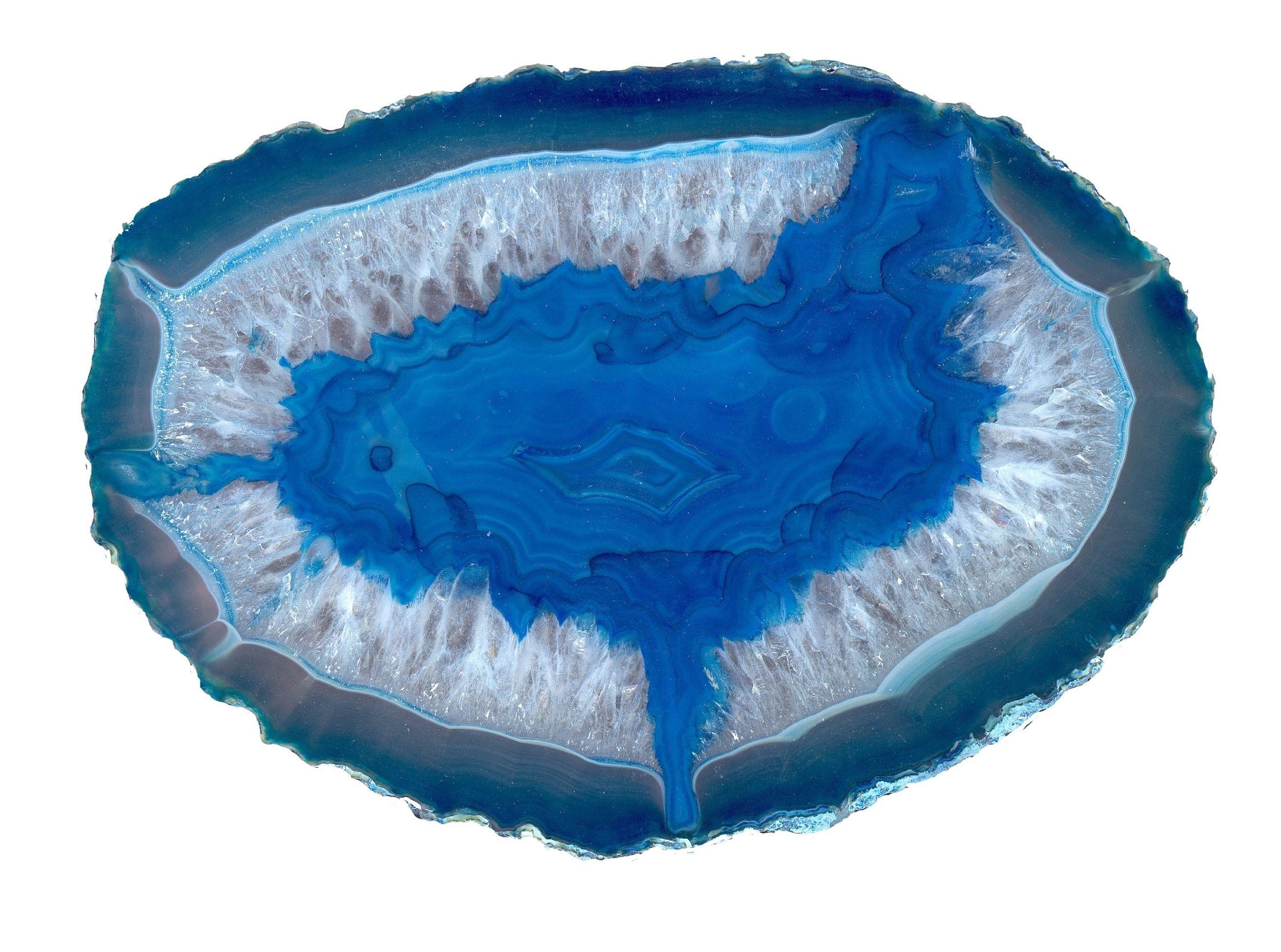Blue Geode Wallpapers Top Free Blue Geode Backgrounds WallpaperAccess