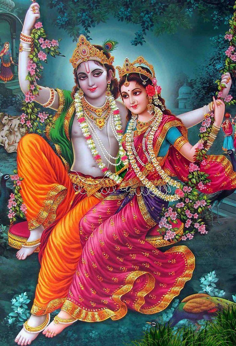 Radha Krishna Swing Wallpapers - Top Free Radha Krishna Swing ...