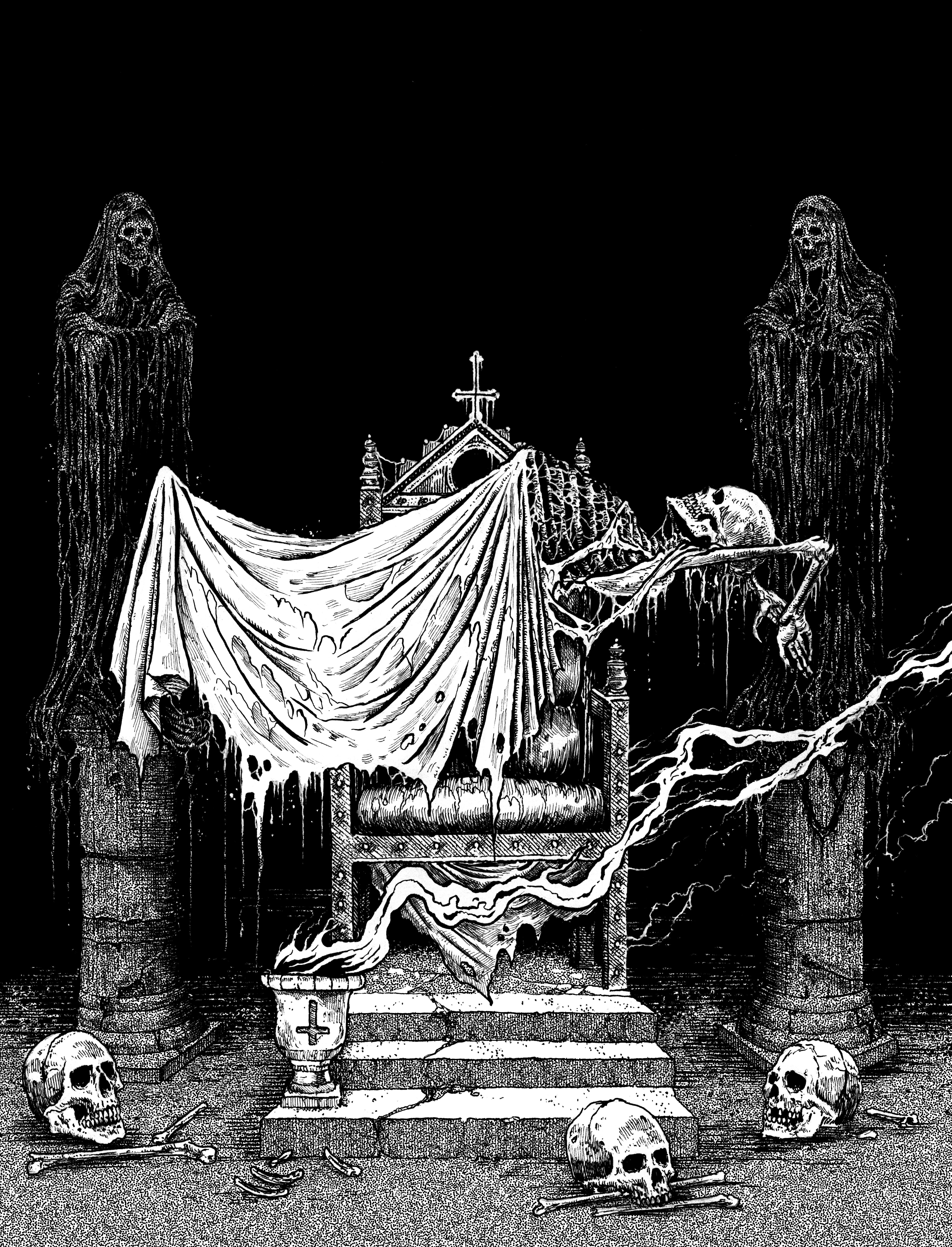 5014x6564 Please Enjoy New Work From The Death Metal Artist Who Worked With Justin Bieber, Rihanna, And Pusha T