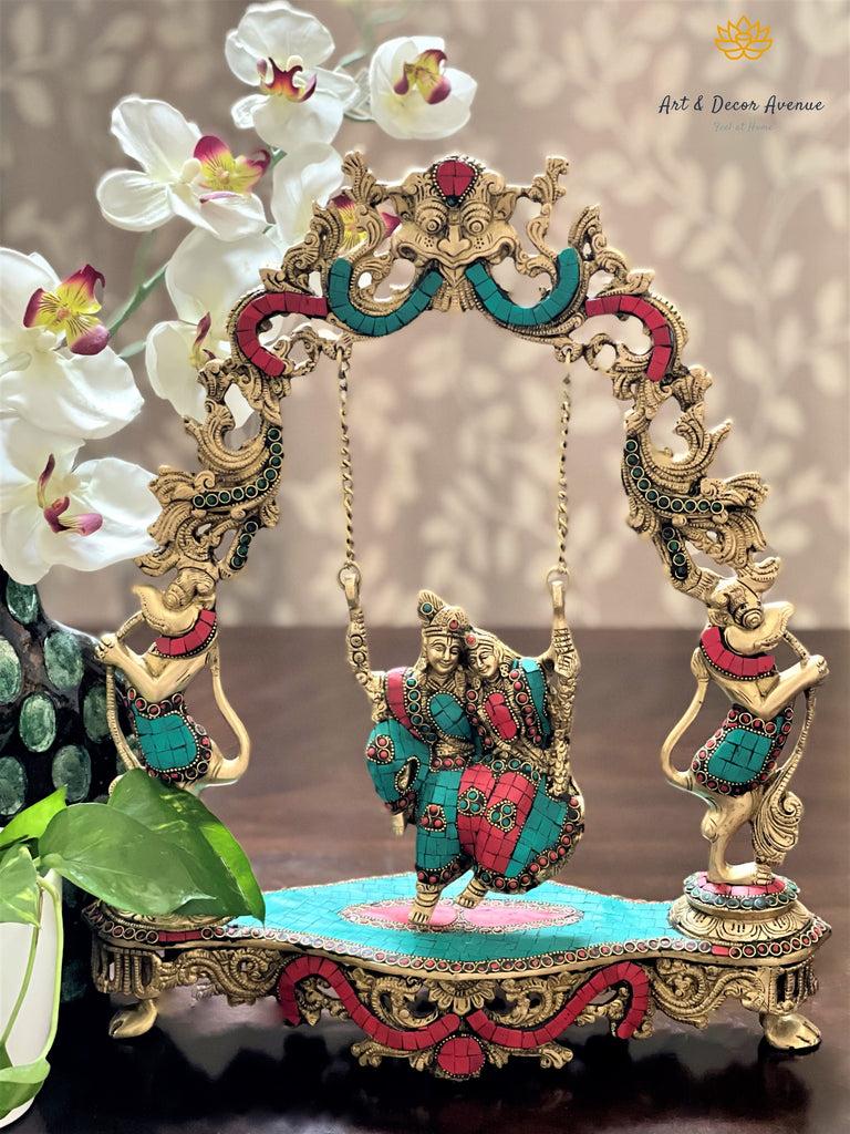 768x1024 Radha Krishna Swing