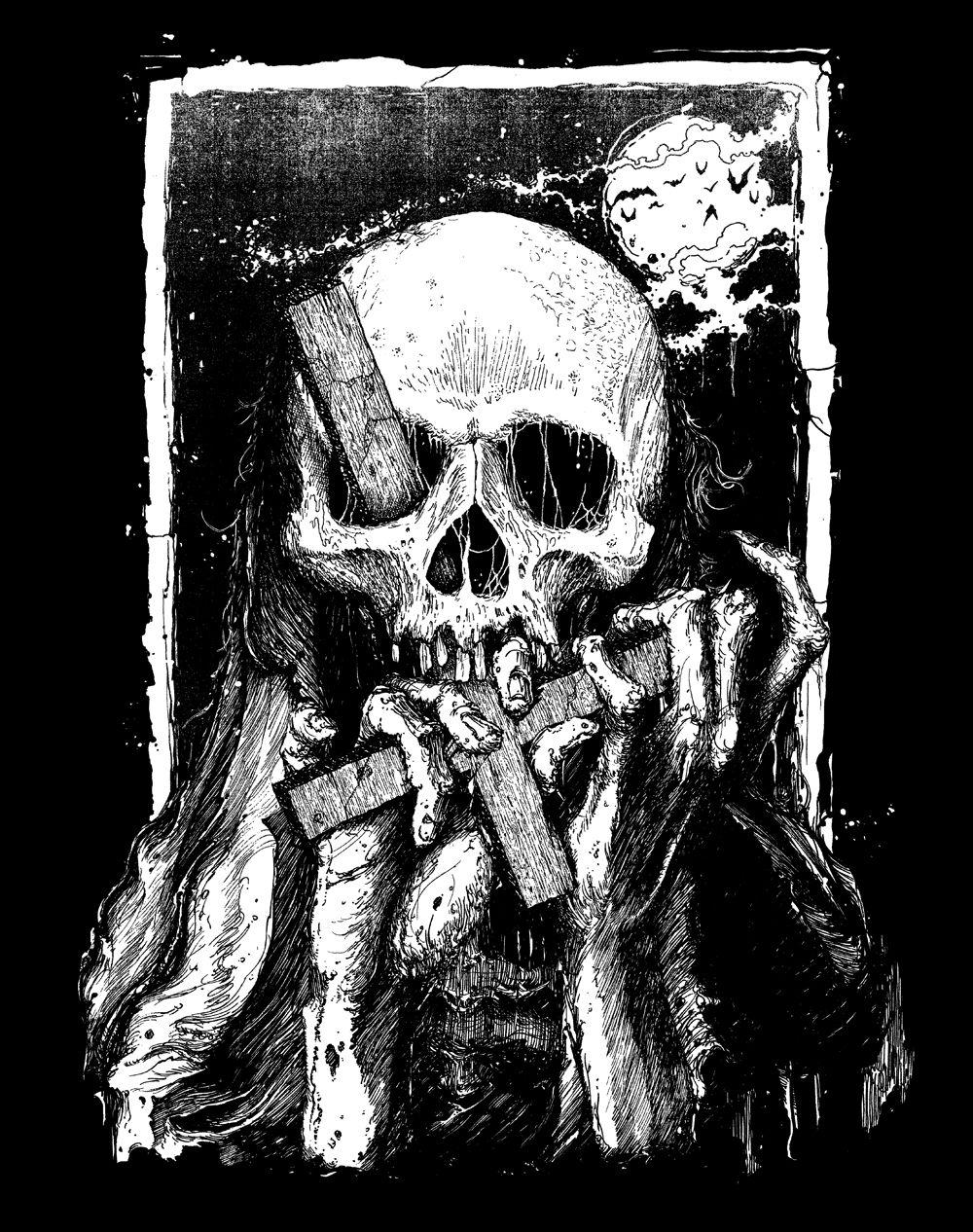 1000x1266 Skull ☠ Love. Scary art, Art inspiration, Skull artwork