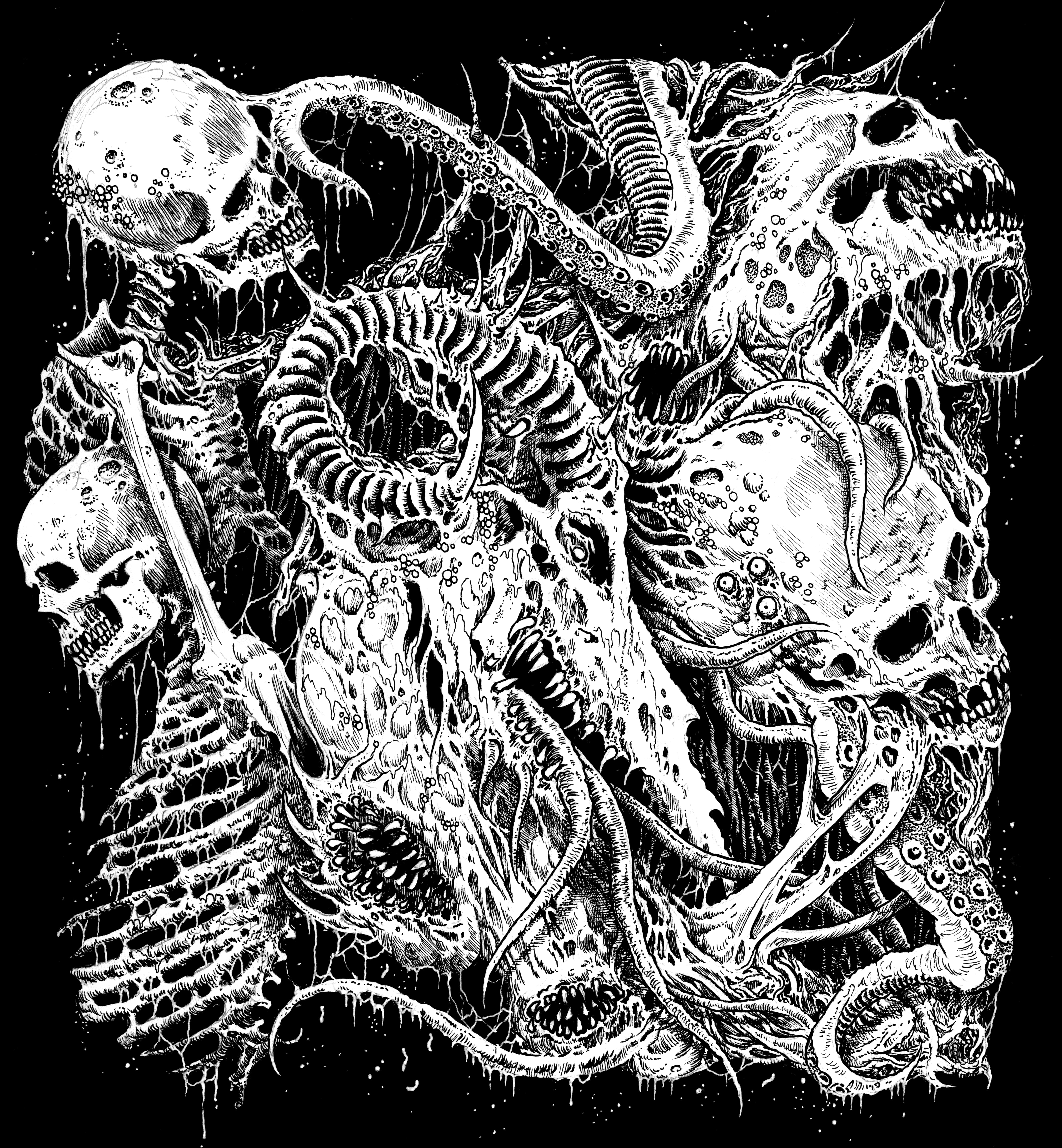 5100x5516 Please Enjoy New Work From The Death Metal Artist Who Worked With Justin Bieber, Rihanna, And Pusha T