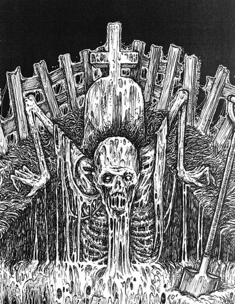 793x1024 Mark Riddick Art. Illustration, Satanic art, Macabre art