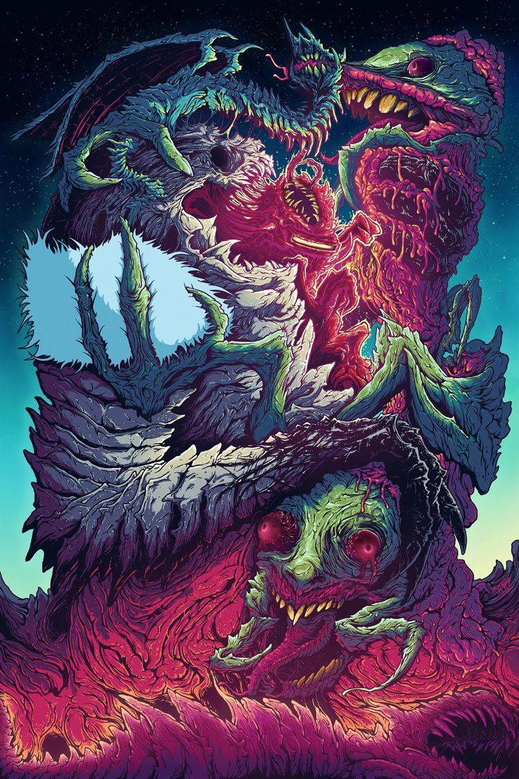 750x1125 Beast Monster HD Wallpaper