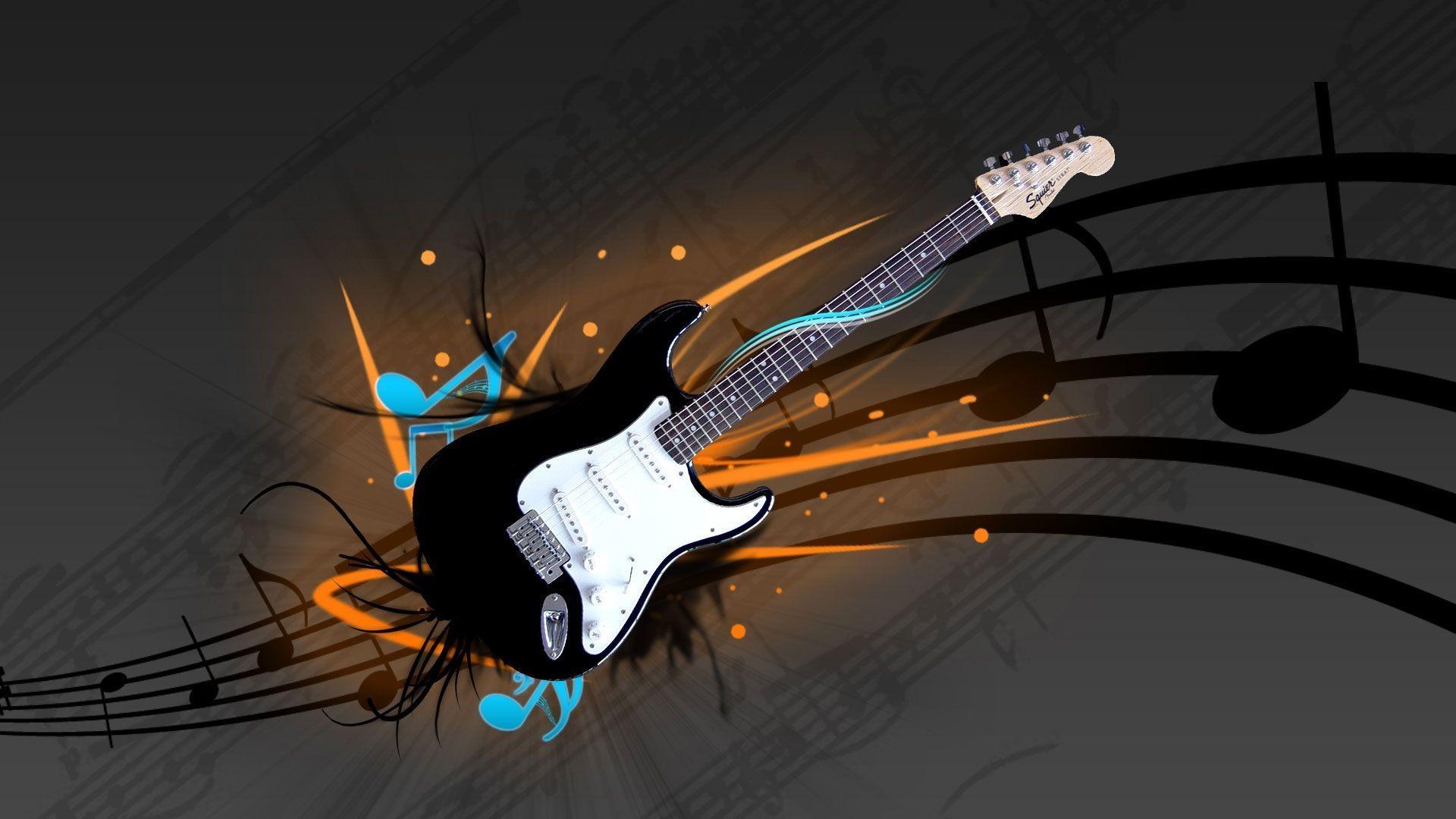 1920x1080 Cool Guitar Wallpaper