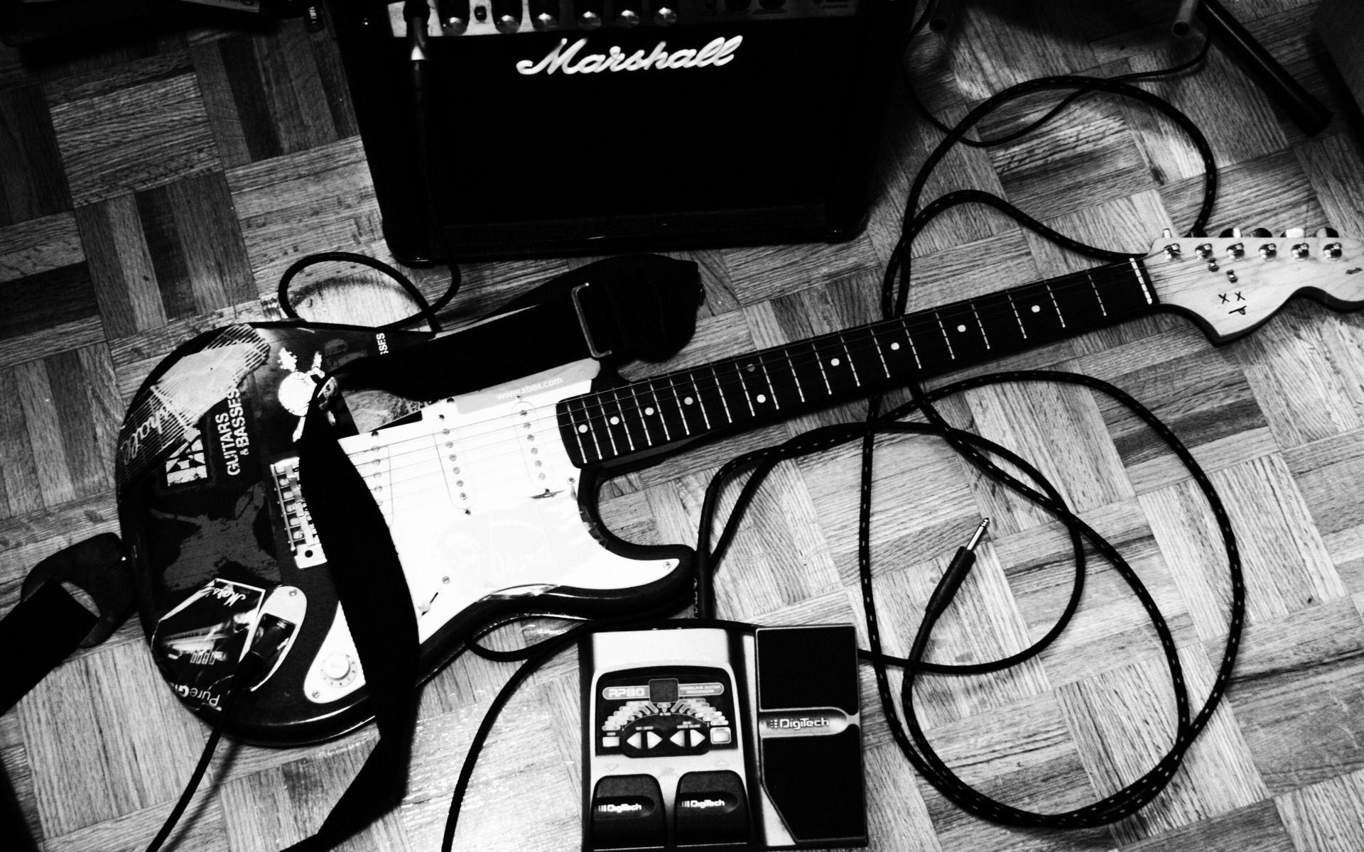 1920x1200 Guitar Amp Wallpaper