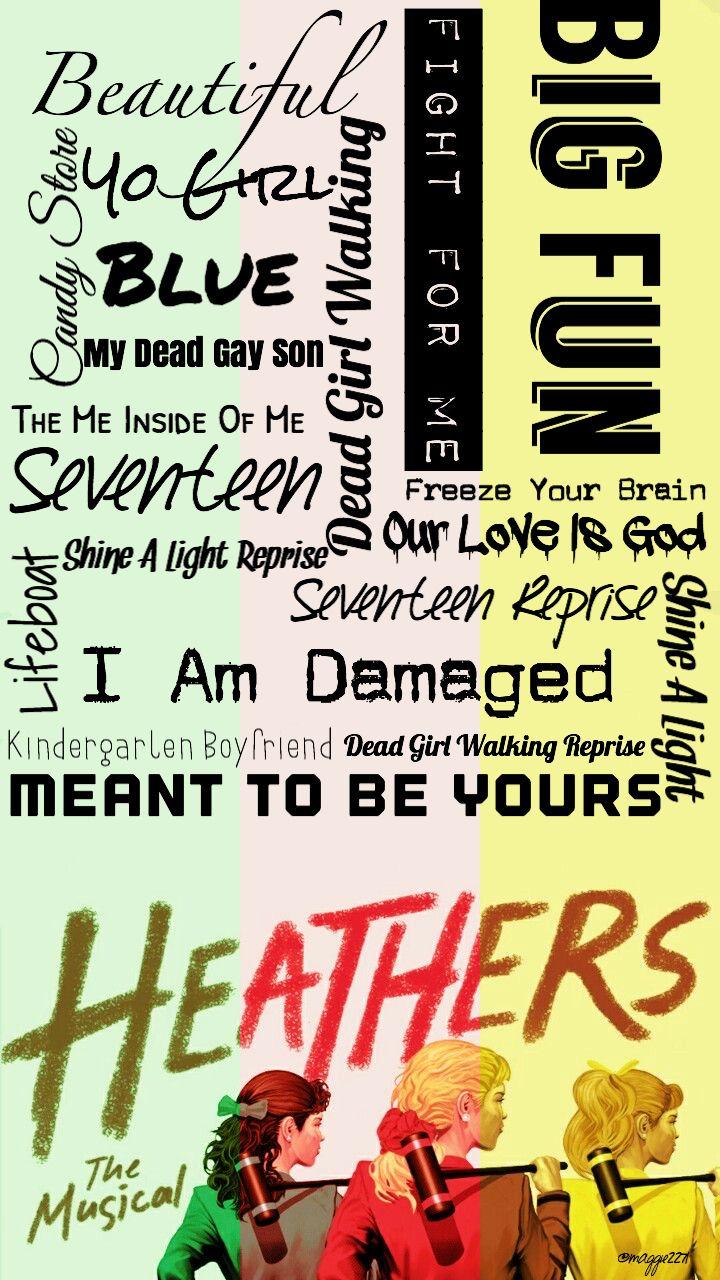 720x1280 Heathers Background Wallpaper Made By Me :). Heathers The Musical, Heathers Wallpaper, Musical Wallpaper