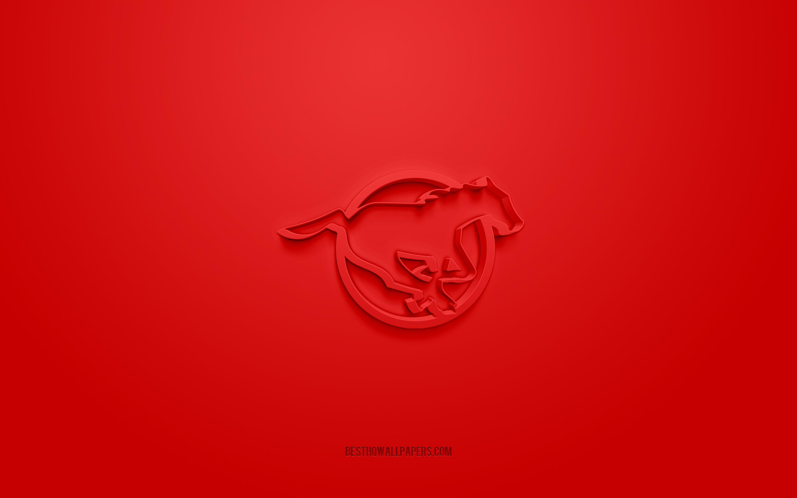 2560x1600 Download wallpaper Calgary Stampeders, Canadian football club, creative 3D logo, red background, Canadian Football League, Calgary, Canada, CFL, American football, Calgary Stampeders 3D logo for desktop with resolution 2560x1600. High Quality HD