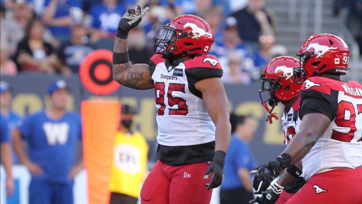 1200x677 Calgary Stampeders defensive lineman Stefen Banks 2022 Photo on OurSports Central