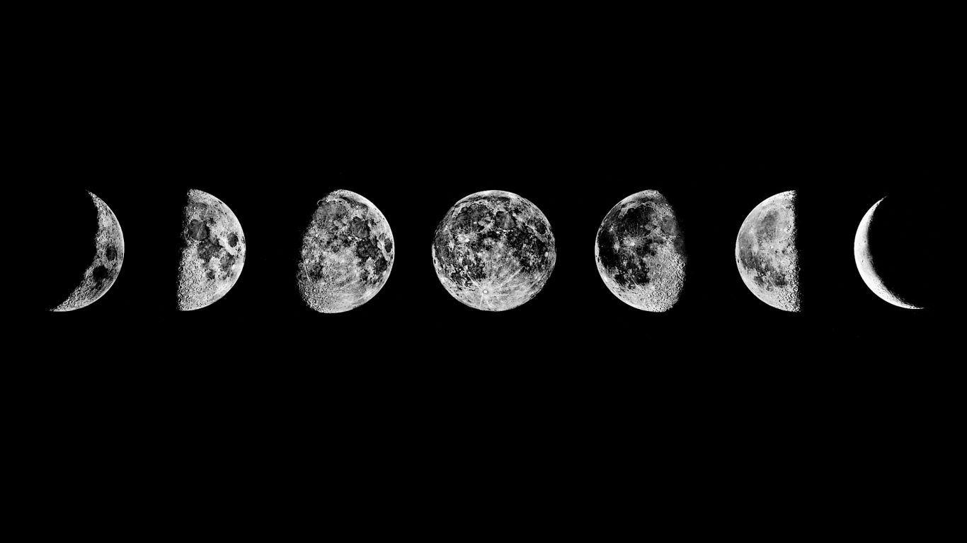 1366x768 Moon Wallpaper HD • dodskypict