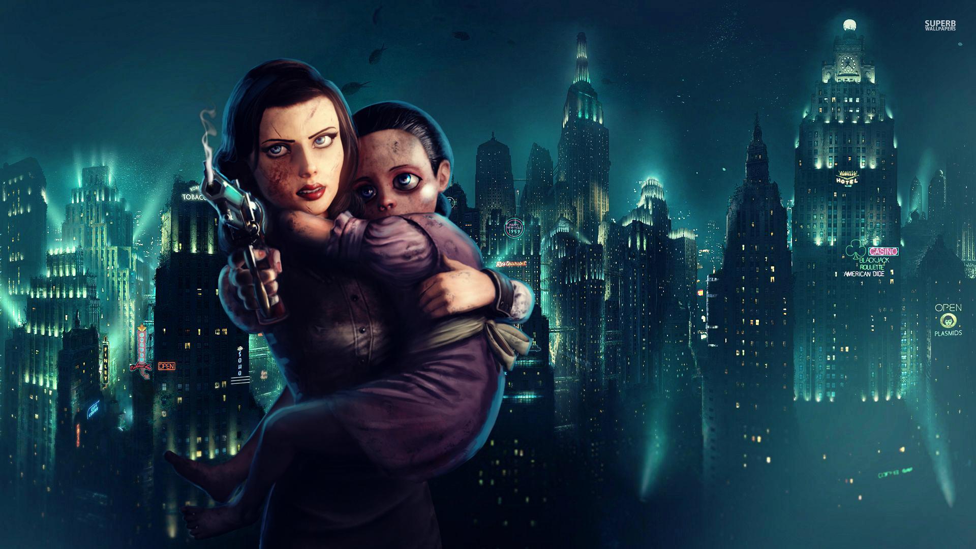 1920x1080 Free download Canadian Online Gamers Bioshock Infinite Burial at Sea HD Wallpaper [1920x1080] for your Desktop, Mobile & Tablet. Explore Bioshock Burial at Sea Wallpaper