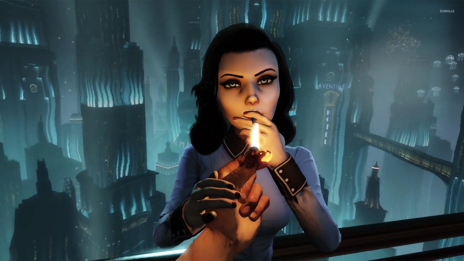 1920x1080 Free download Elizabeth BioShock Infinite Burial at Sea wallpaper Game [1920x1080] for your Desktop, Mobile & Tablet. Explore Bioshock Elizabeth Wallpaper. Bioshock Big Daddy Wallpaper, Bioshock 2 Wallpaper, Bioshock Infinite Wallpaper 1920x1080