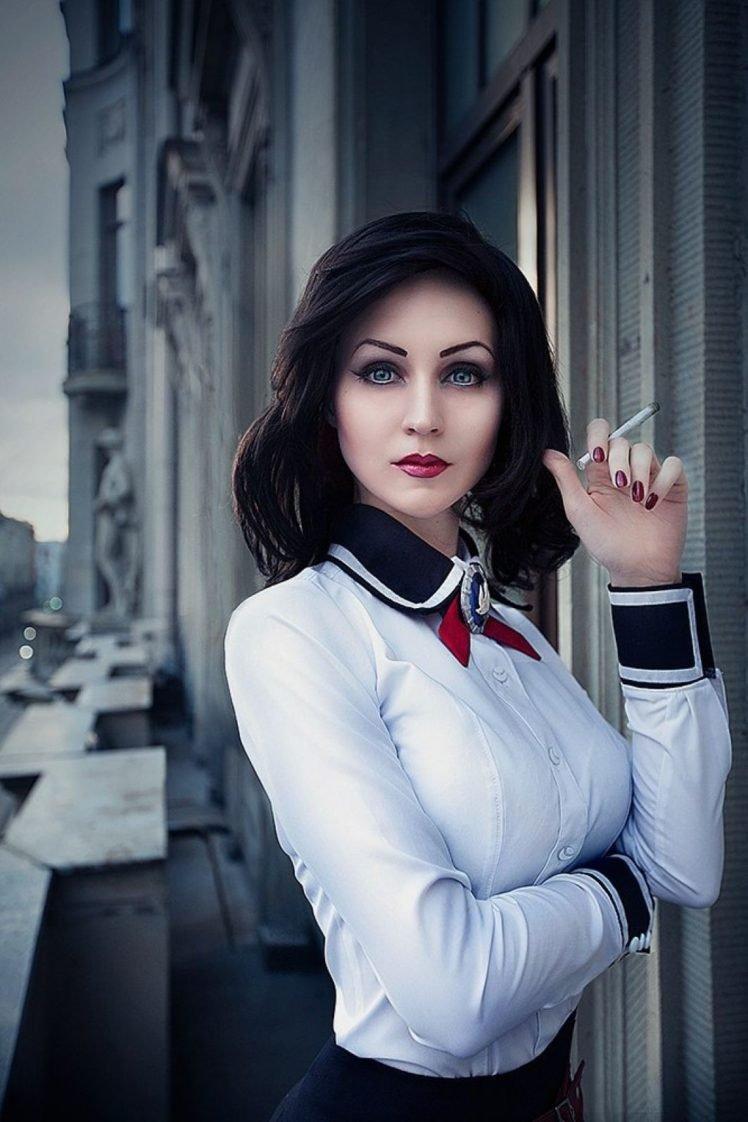 748x1122 BioShock, BioShock Infinite, BioShock Infinite: Burial at Sea, Cosplay, Elizabeth (BioShock) HD Wallpaper / Desktop and Mobile Image & Photo