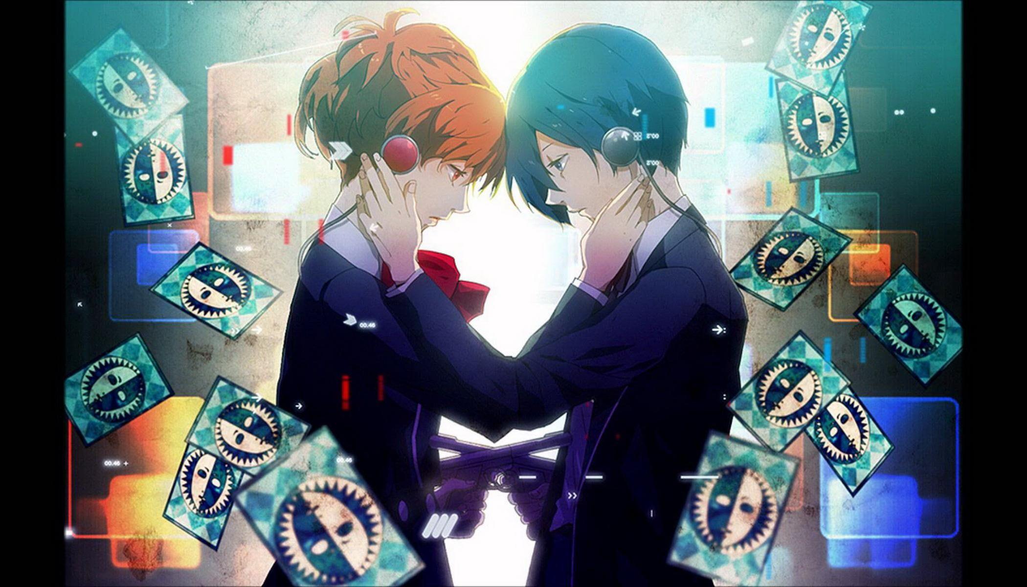 2100x1200 A Persona Beyond Bonds #minato #persona 3 #cards #minako #cute Girl #brunette P #wallpaper #hdwallpaper #desktop. Persona, Persona 3 Anime, Anime